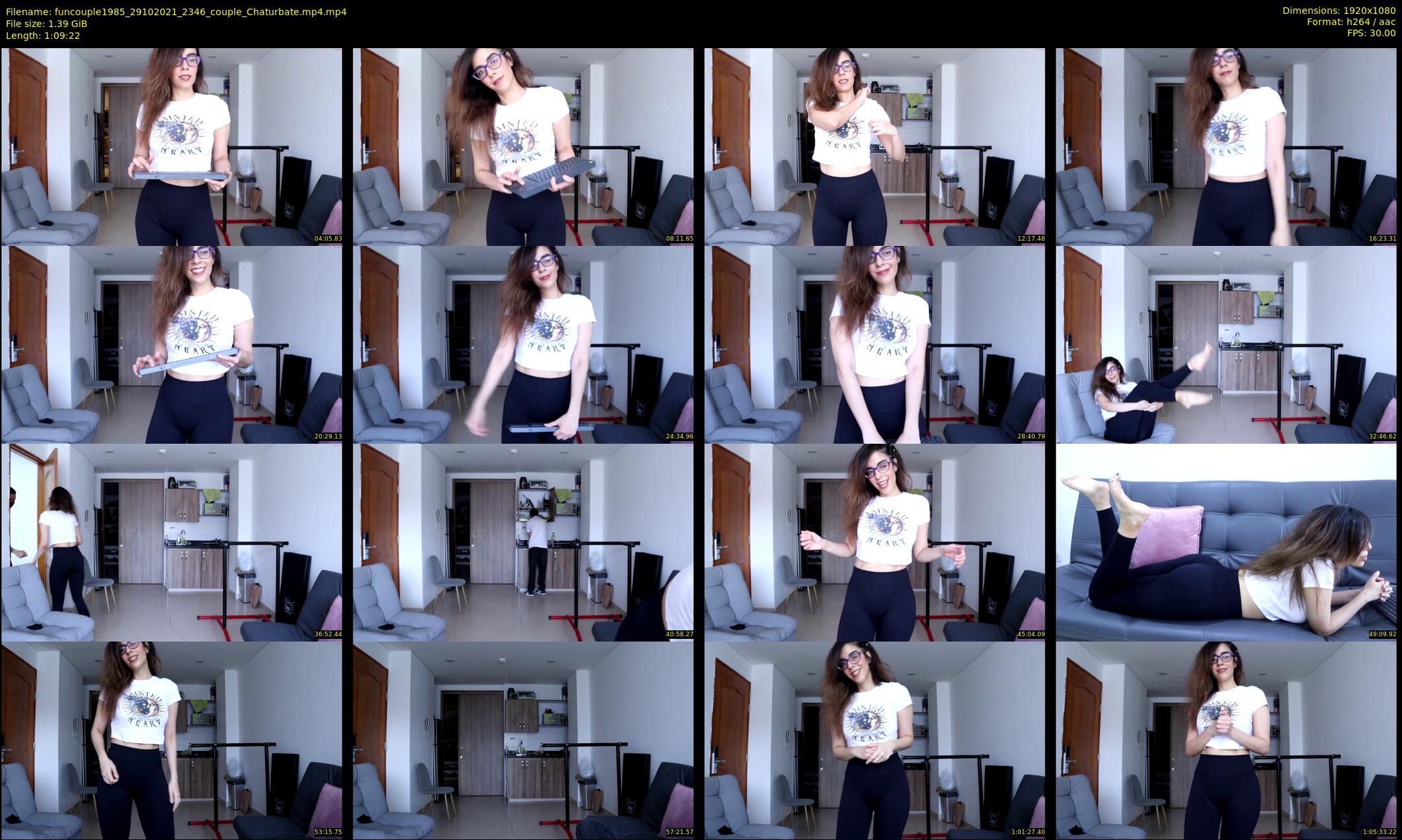 funcouple1985 — 70 minute Chaturbate couple cam show recording, 1080p, Oct 29, 2021