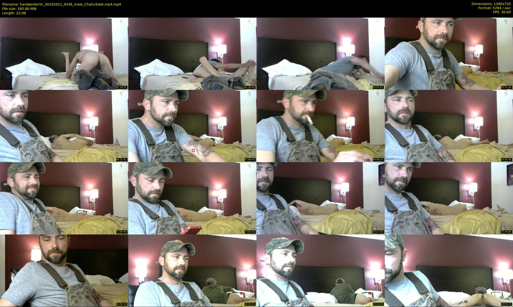 hardworkertn — 23 minute Chaturbate male cam show recording, 720p, Oct 30, 2021