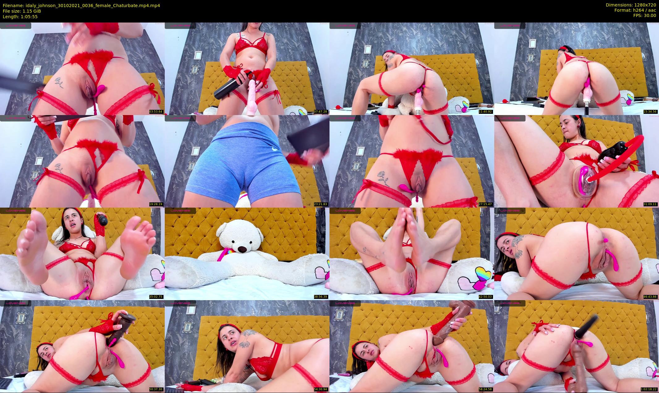 idaly_johnson — 66 minute Chaturbate female cam show recording, 720p, Oct 30, 2021