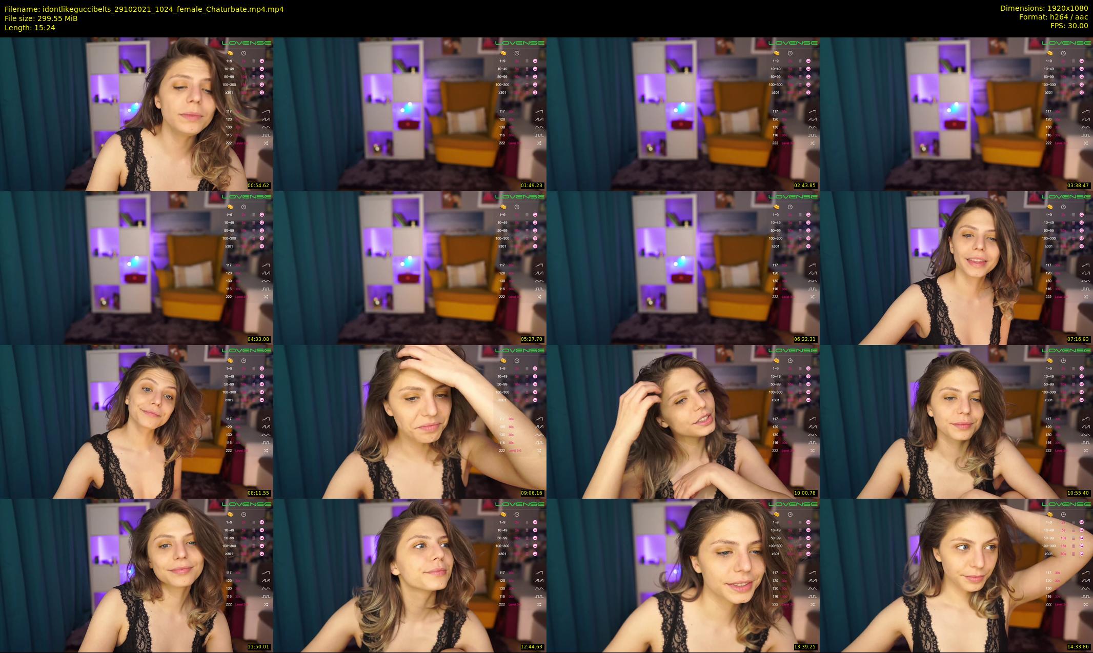 idontlikeguccibelts — 16 minute Chaturbate female cam show recording, 1080p, Oct 29, 2021