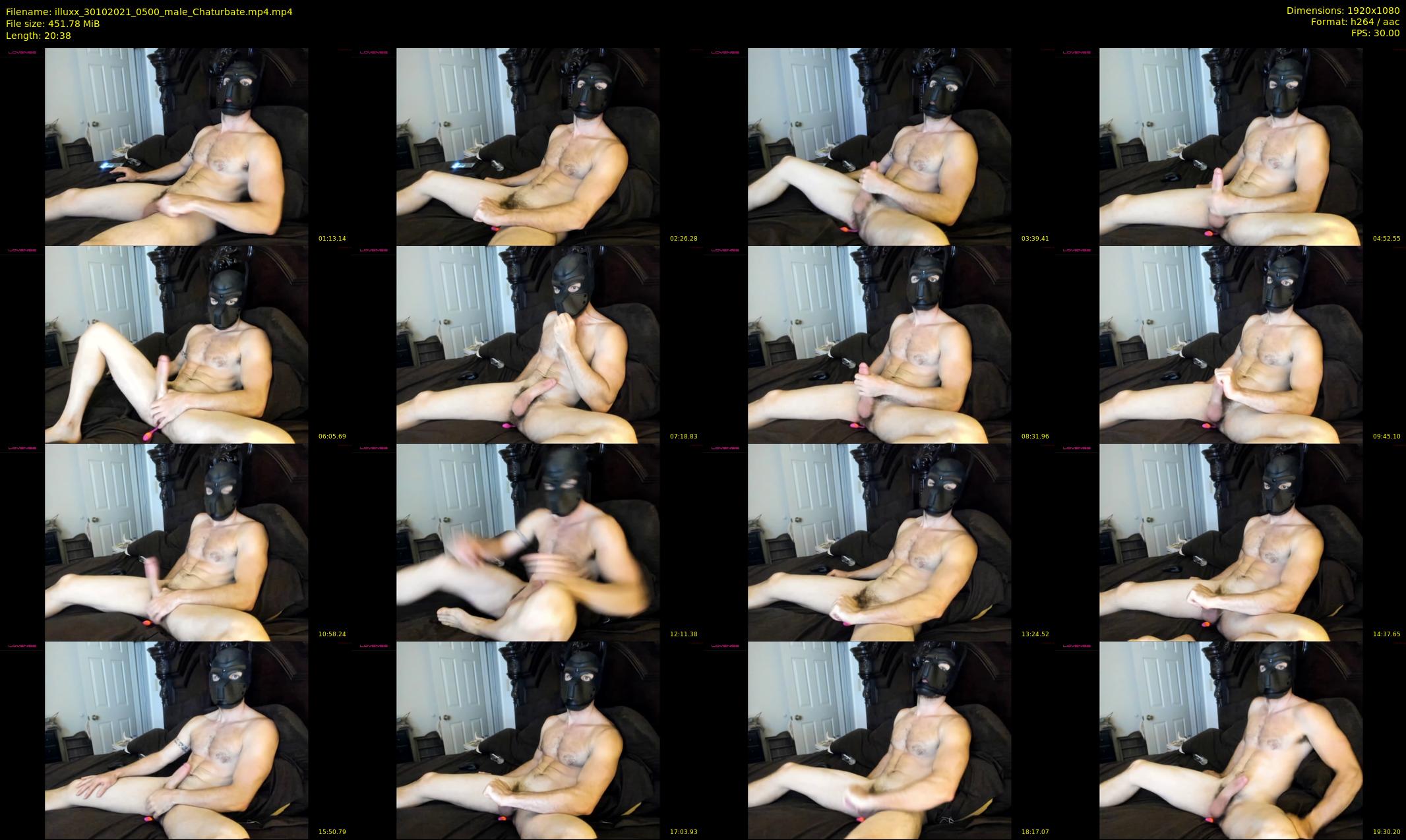 illuxx — 21 minute Chaturbate male cam show recording, 1080p, Oct 30, 2021