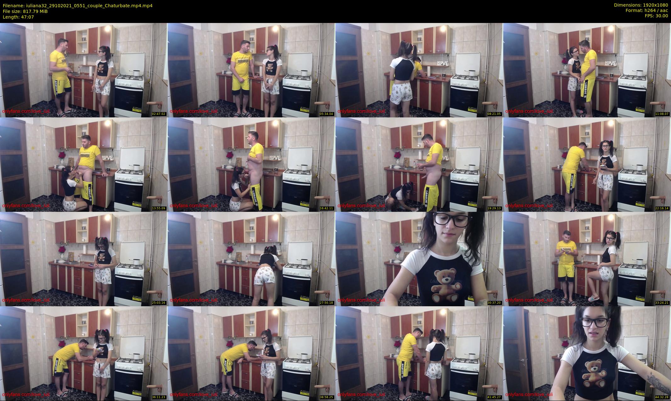 iuliana32 — 48 minute Chaturbate couple cam show recording, 1080p, Oct 29, 2021