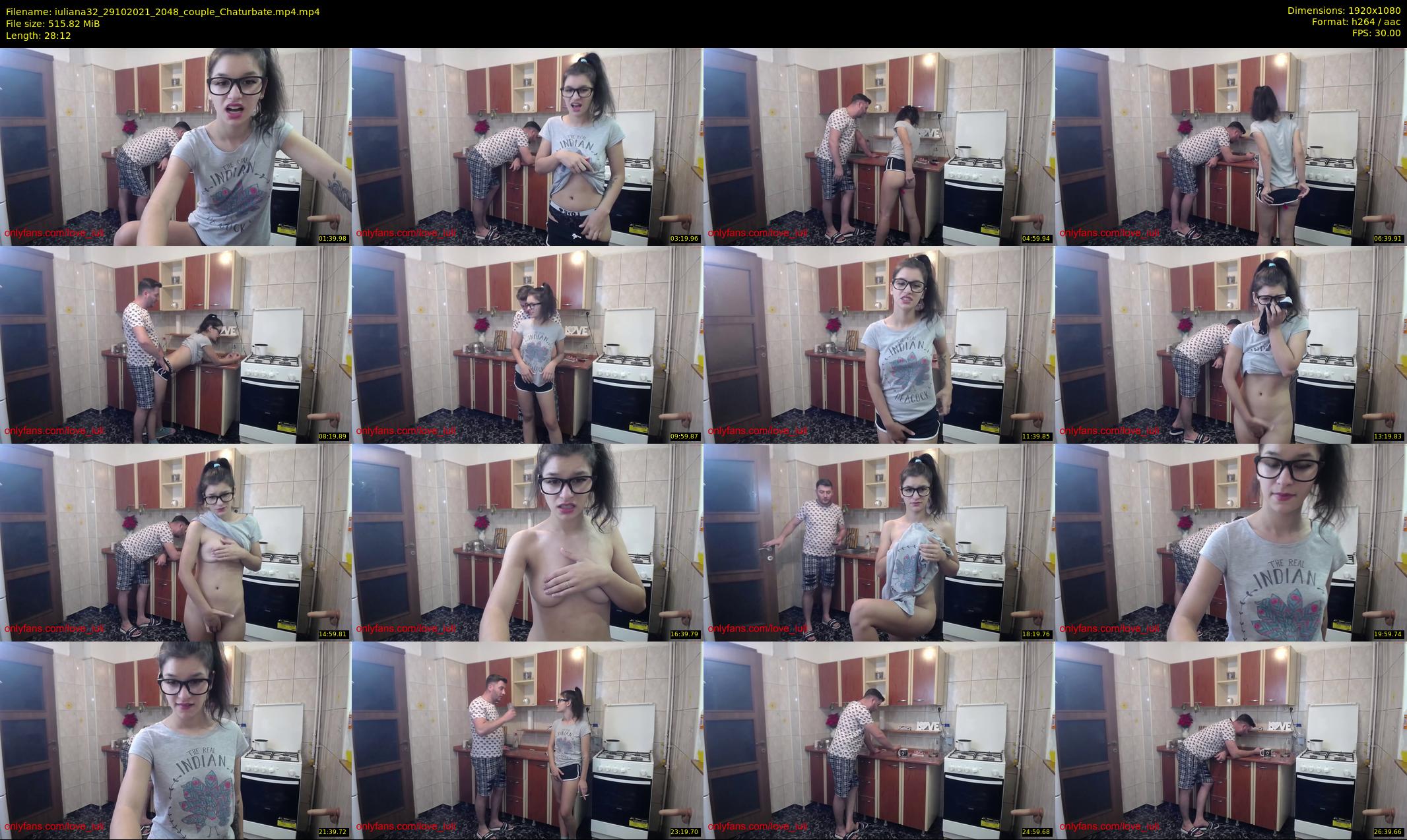 iuliana32 — 29 minute Chaturbate couple cam show recording, 1080p, Oct 29, 2021