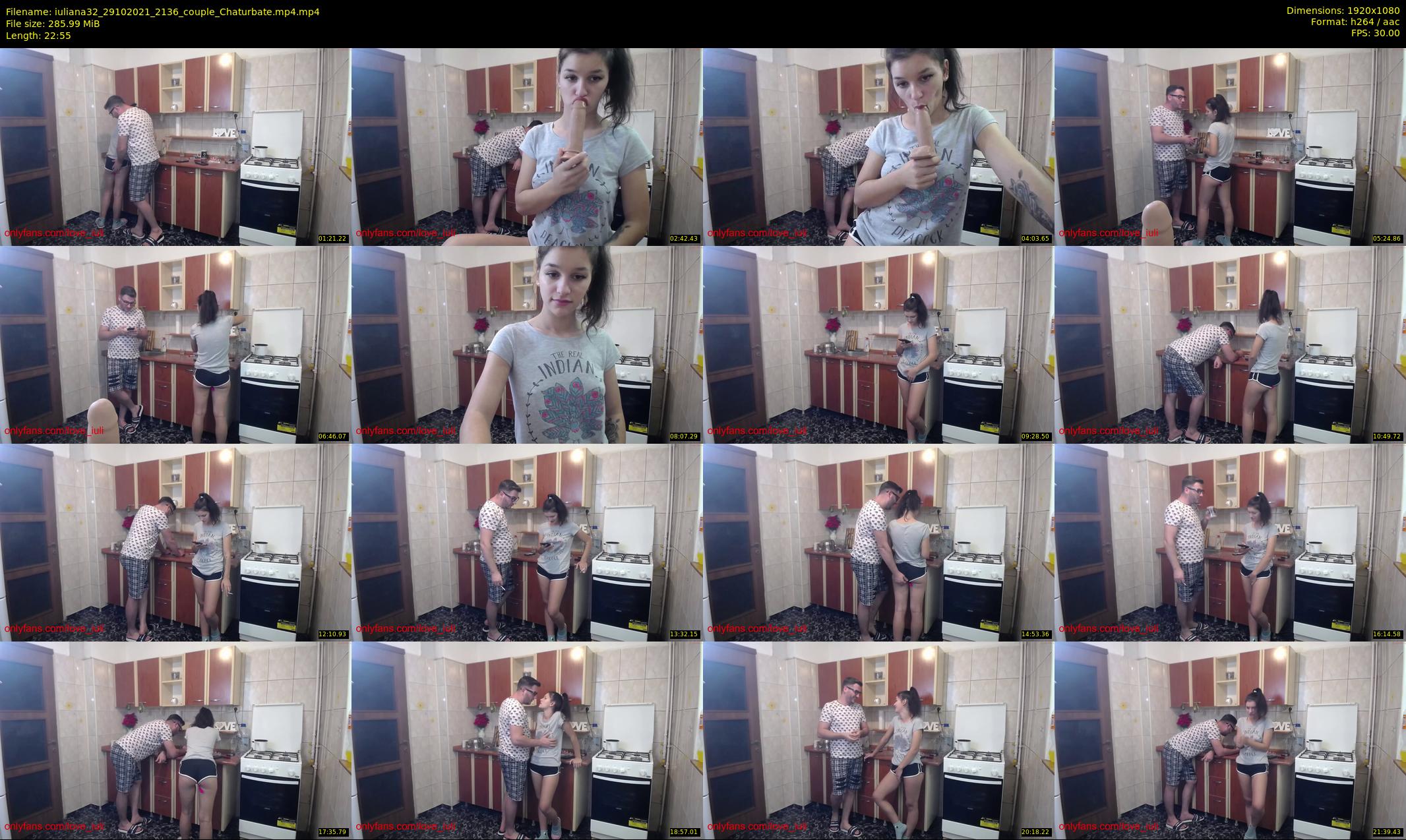 iuliana32 — 23 minute Chaturbate couple cam show recording, 1080p, Oct 29, 2021
