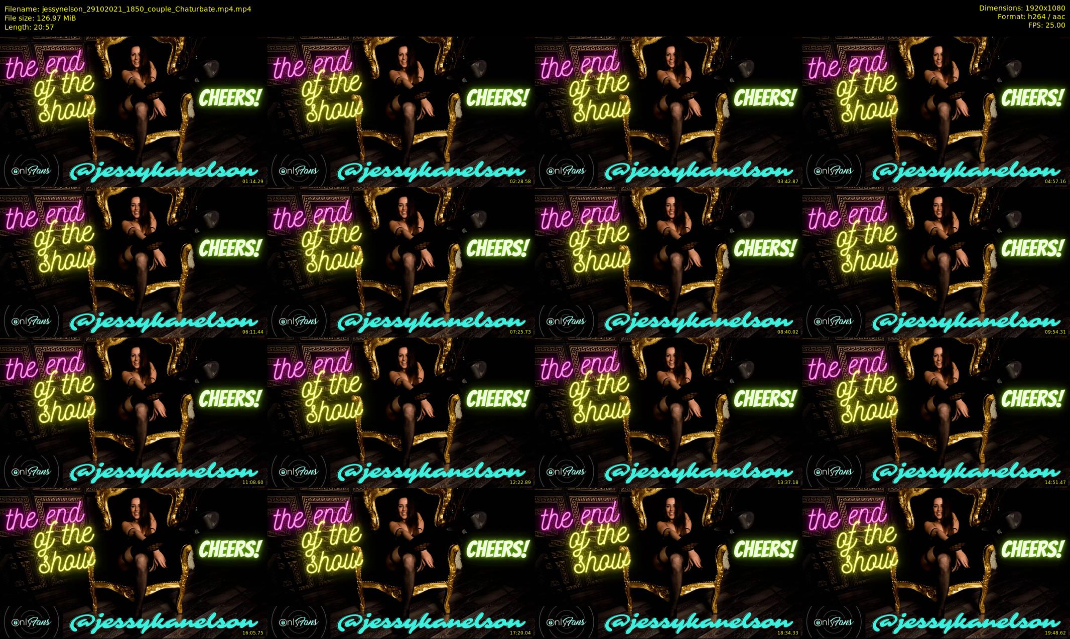 jessynelson — 21 minute Chaturbate female cam show recording, 1080p, Oct 29, 2021
