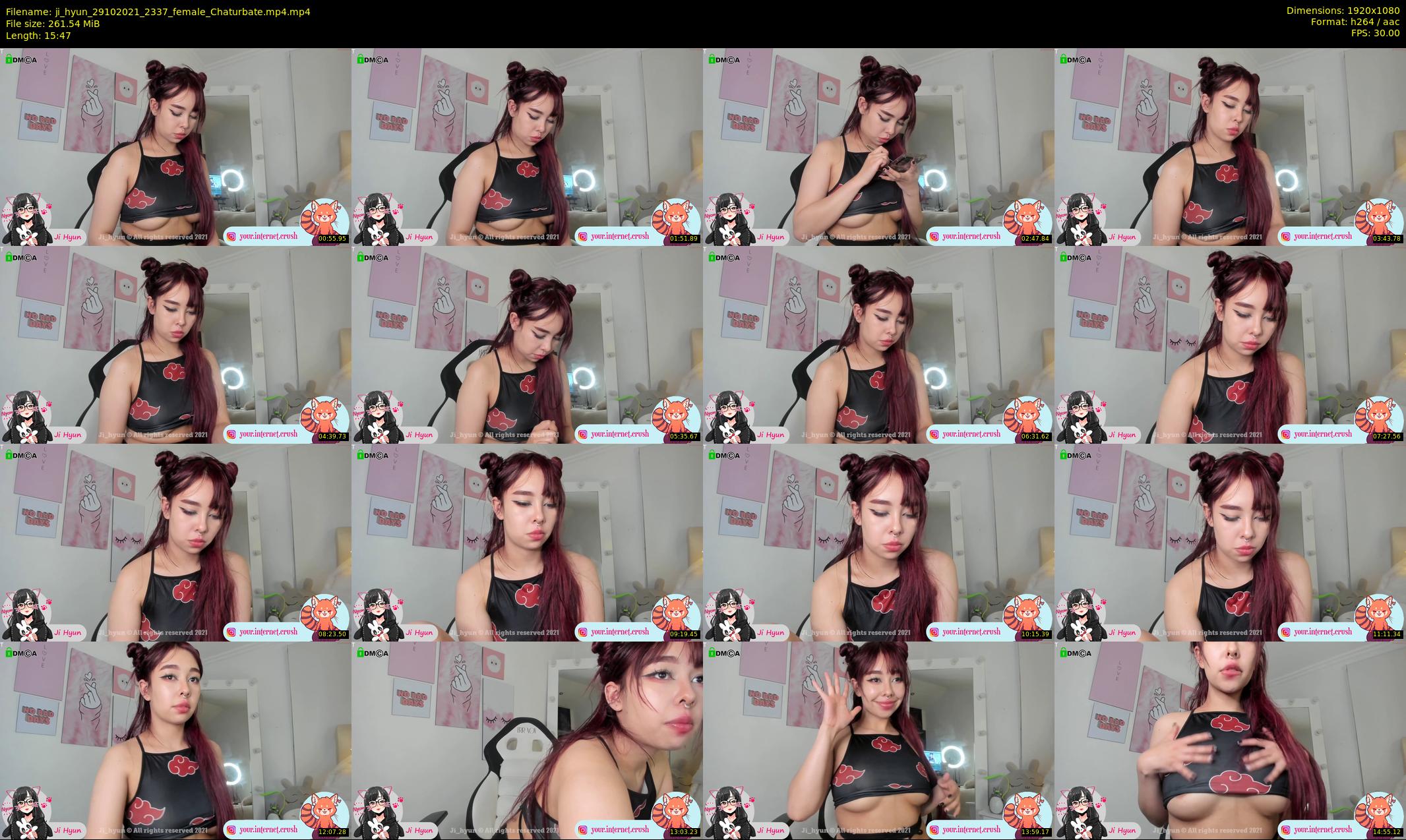 ji_hyun — 16 minute Chaturbate female cam show recording, 1080p, Oct 29, 2021