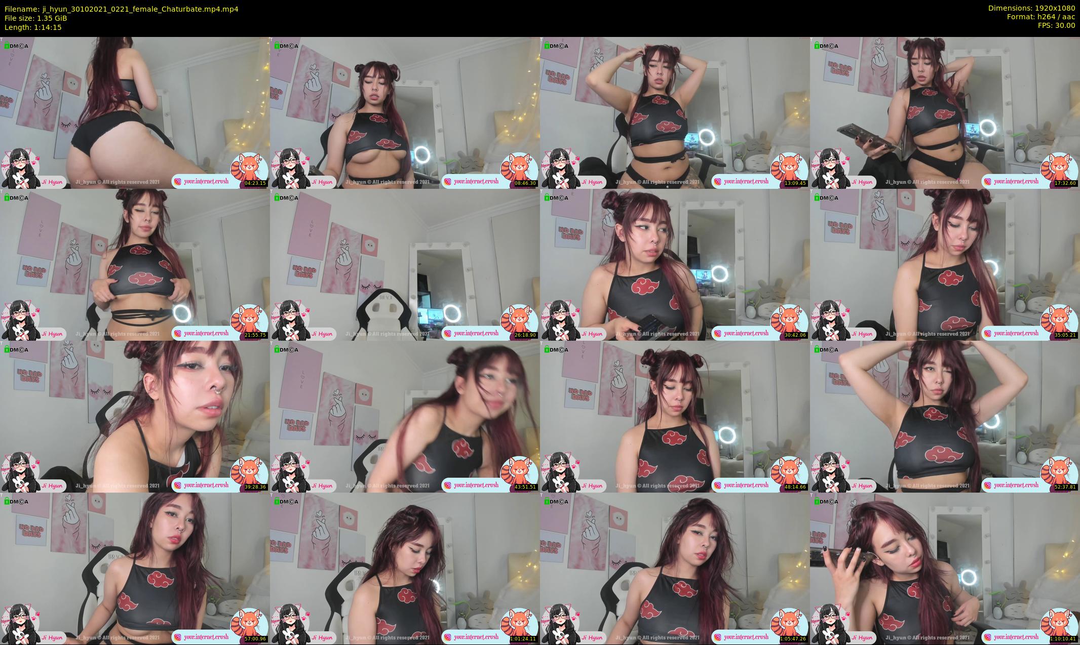ji_hyun — 75 minute Chaturbate female cam show recording, 1080p, Oct 30, 2021