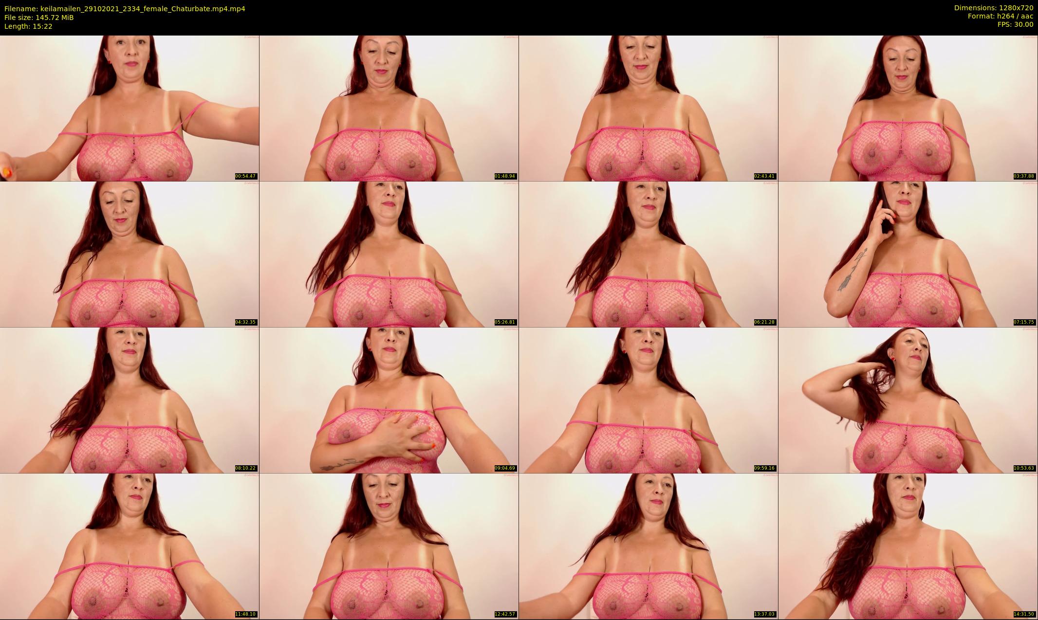 keilamailen — 16 minute Chaturbate female cam show recording, 720p, Oct 29, 2021
