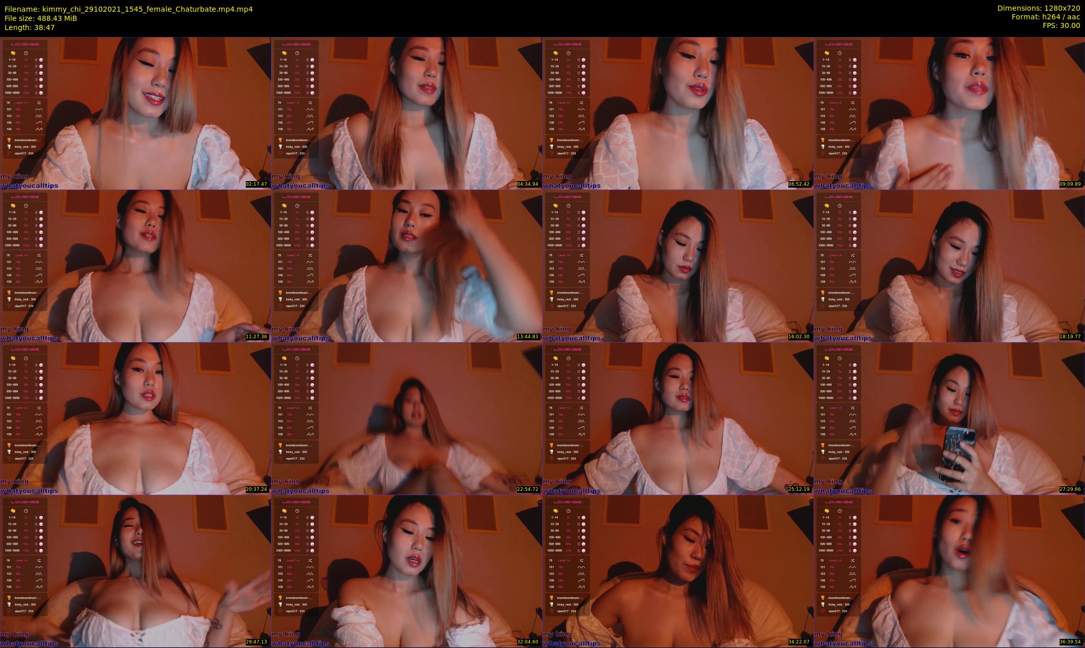 kimmy_chi — 39 minute Chaturbate female cam show recording, 720p, Oct 29, 2021