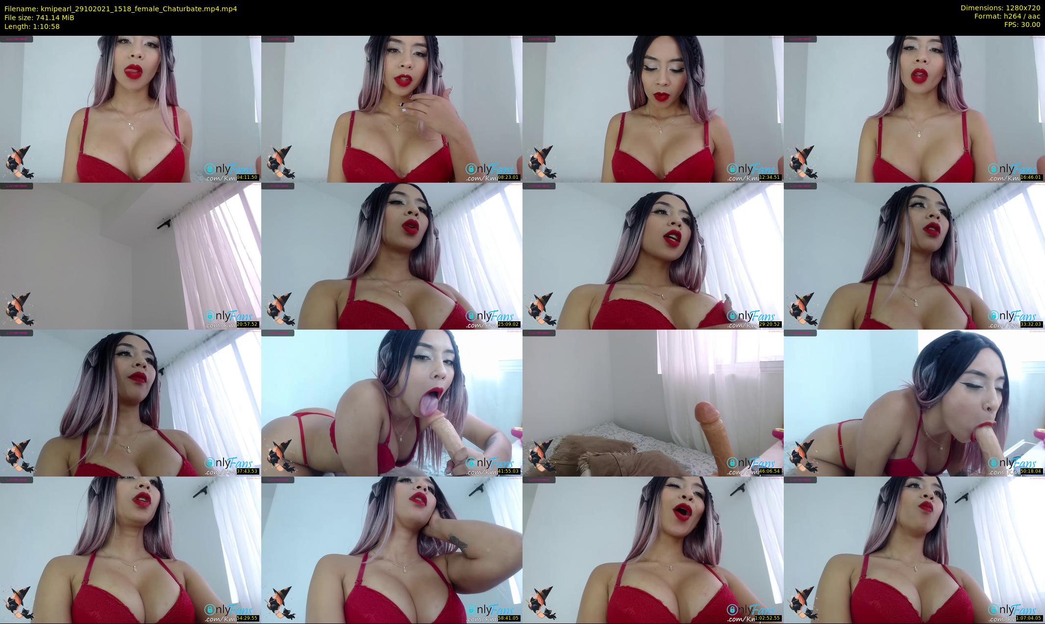 kmipearl — 71 minute Chaturbate female cam show recording, 720p, Oct 29, 2021