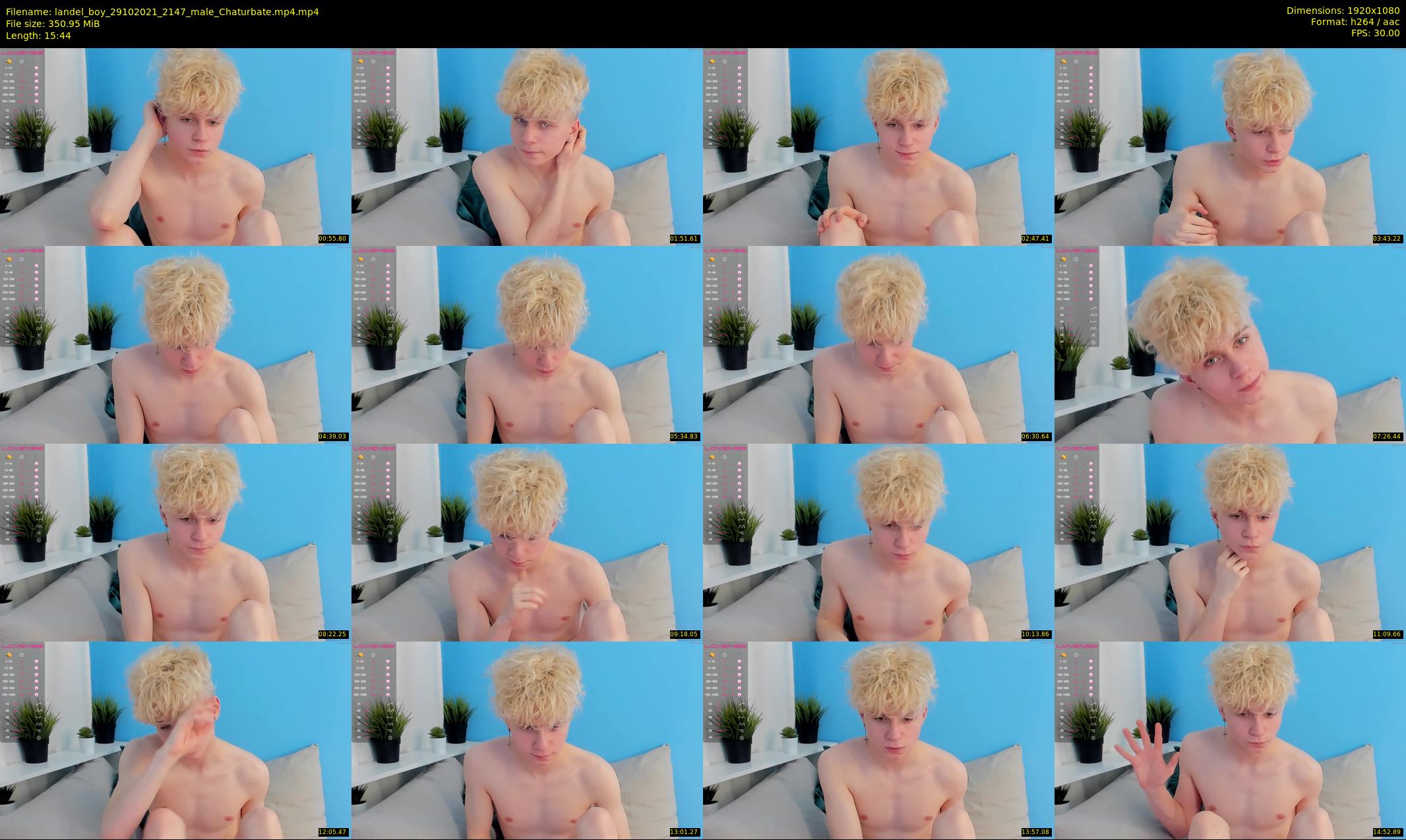 landel_boy — 16 minute Chaturbate male cam show recording, 1080p, Oct 29, 2021