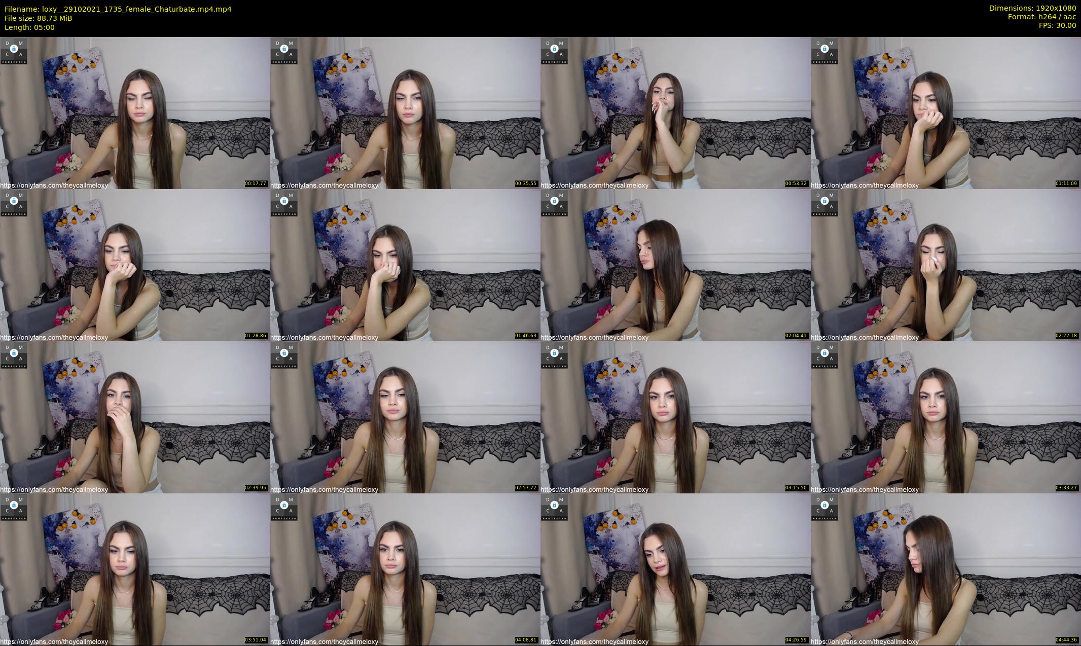 loxy_ — 5 minute Chaturbate female cam show recording, 1080p, Oct 29, 2021