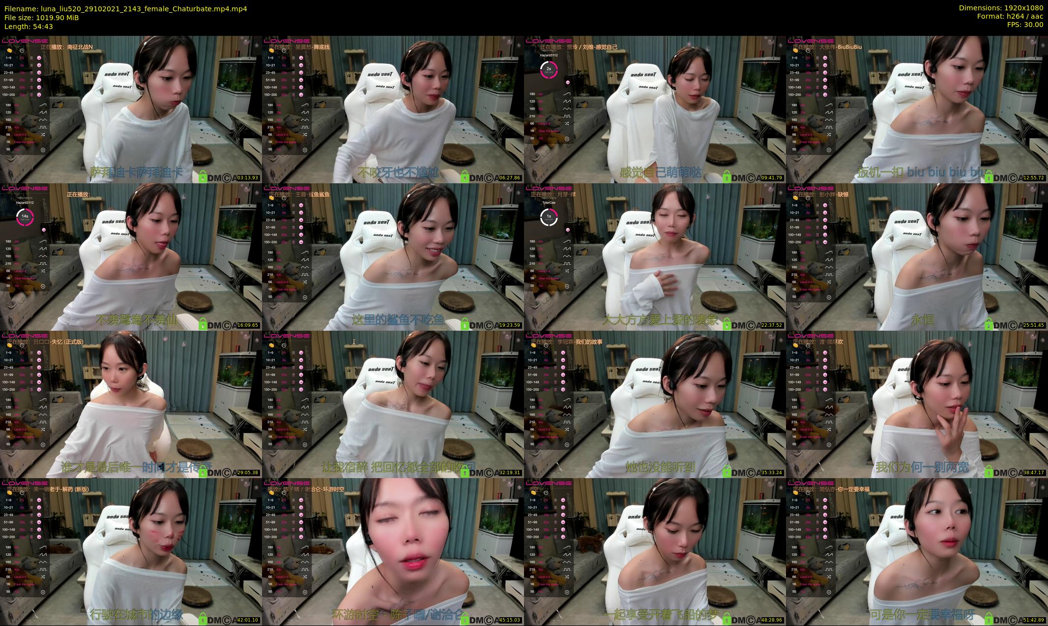 luna_liu520 — 55 minute Chaturbate female cam show recording, 1080p, Oct 29, 2021