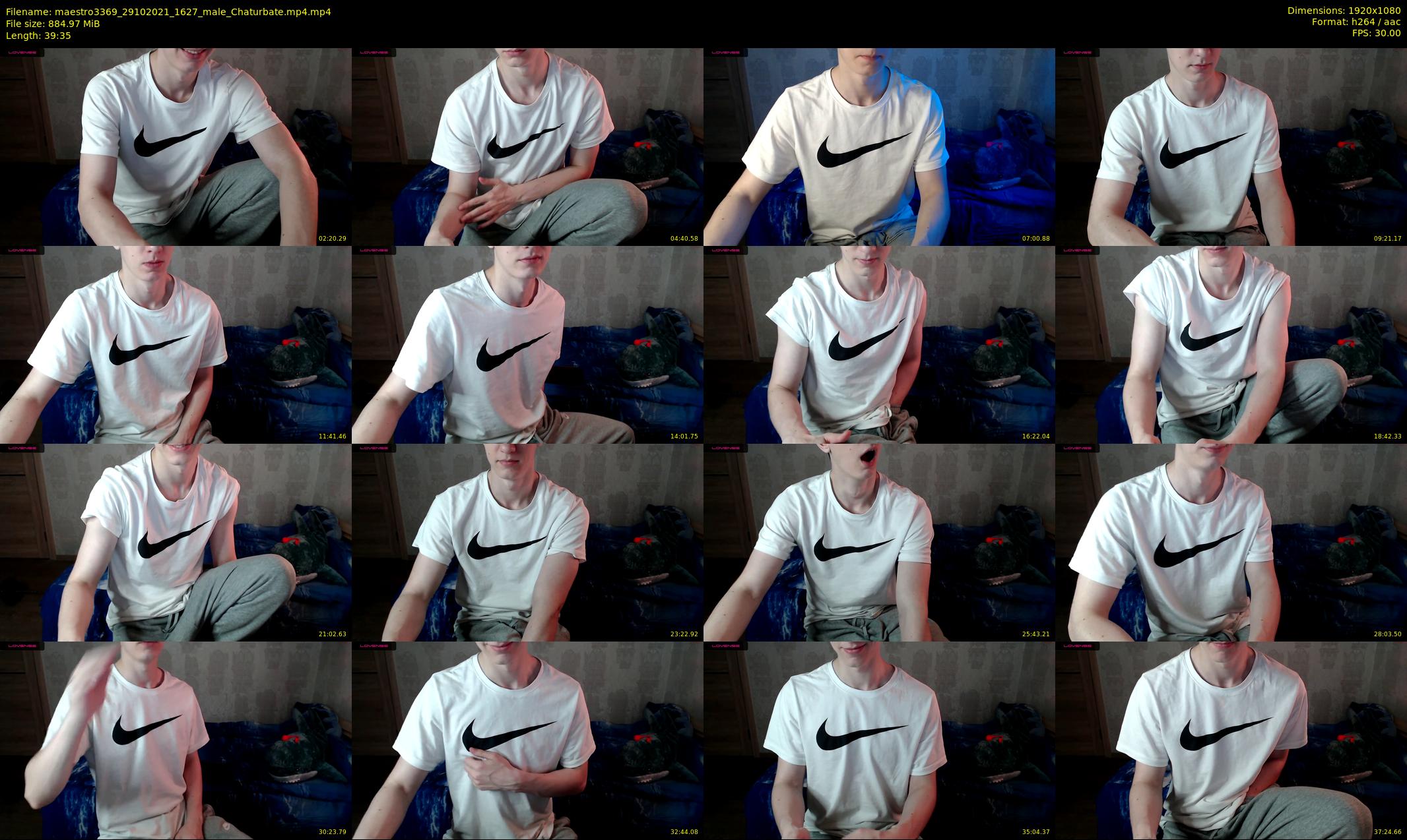 maestro3369 — 40 minute Chaturbate male cam show recording, 1080p, Oct 29, 2021