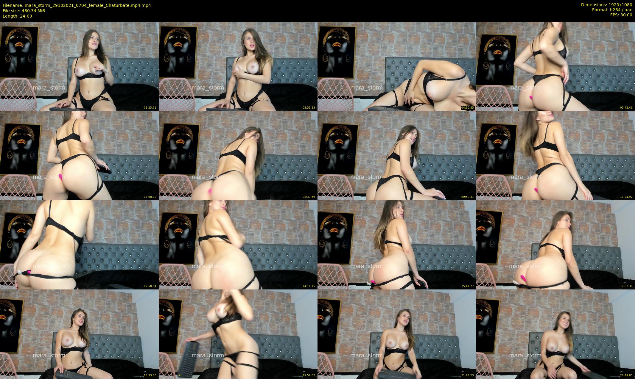 mara_storm — 25 minute Chaturbate female cam show recording, 1080p, Oct 29, 2021