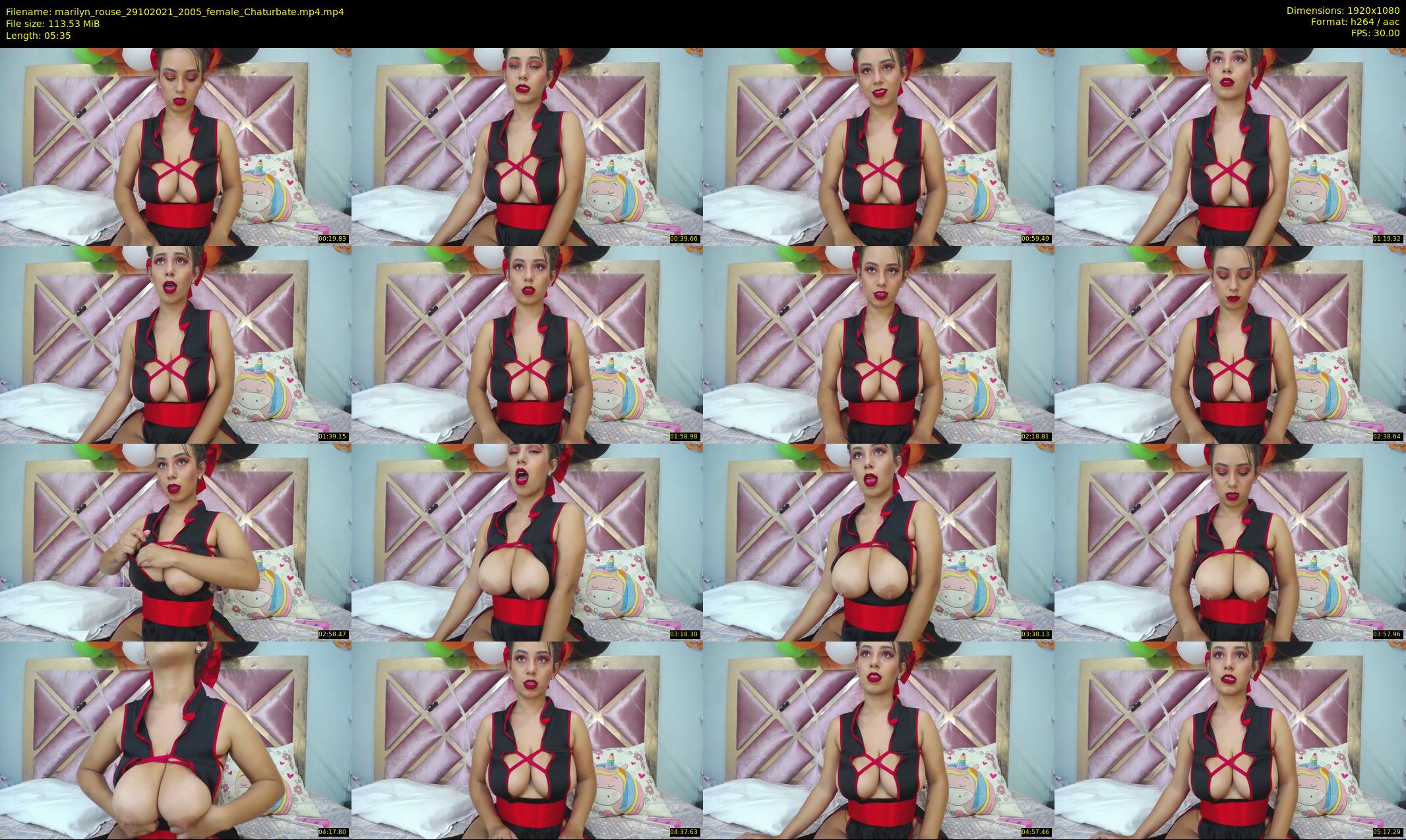 marilyn_rouse — 6 minute Chaturbate female cam show recording, 1080p, Oct 29, 2021