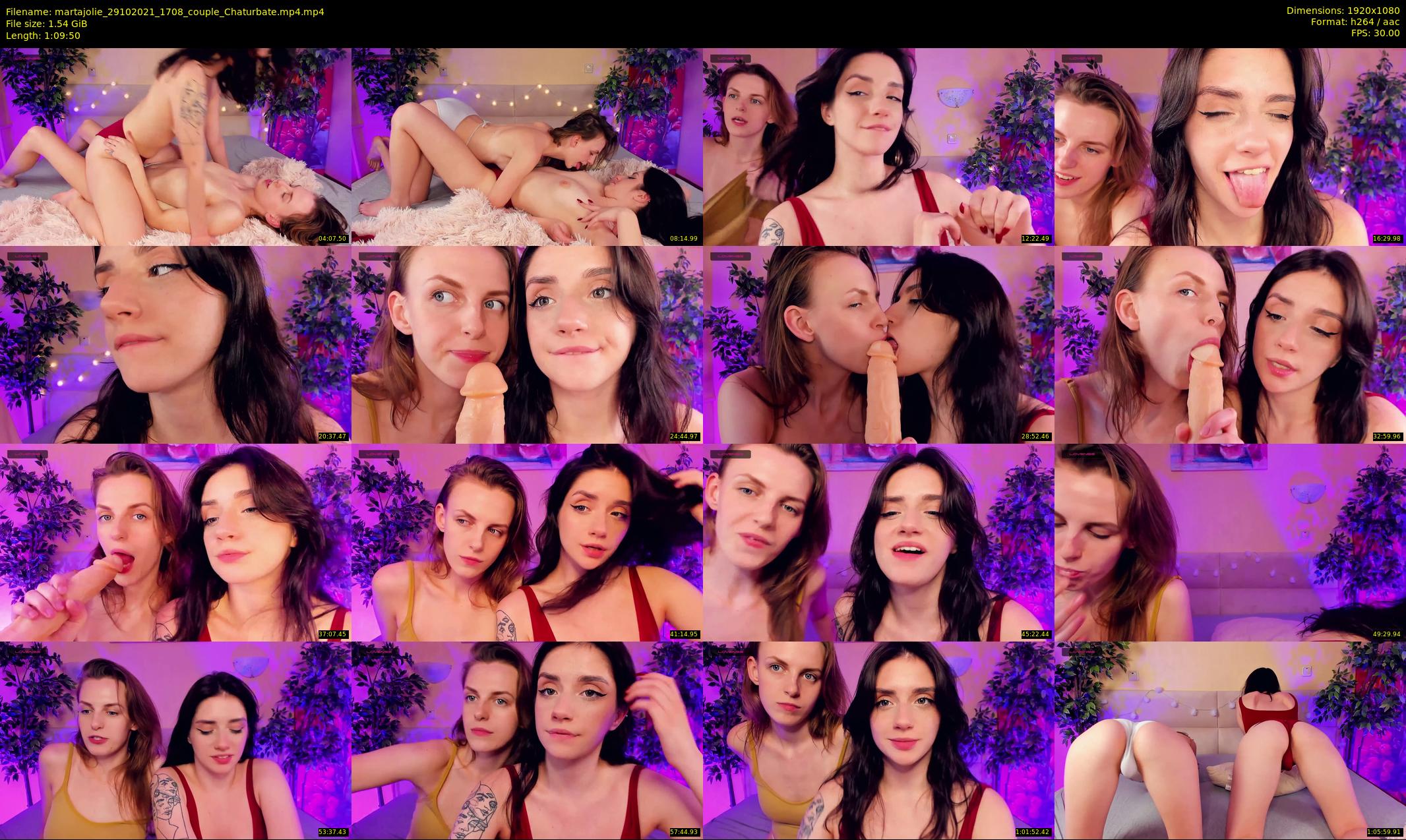 martajolie — 70 minute Chaturbate female cam show recording, 1080p, Oct 29, 2021