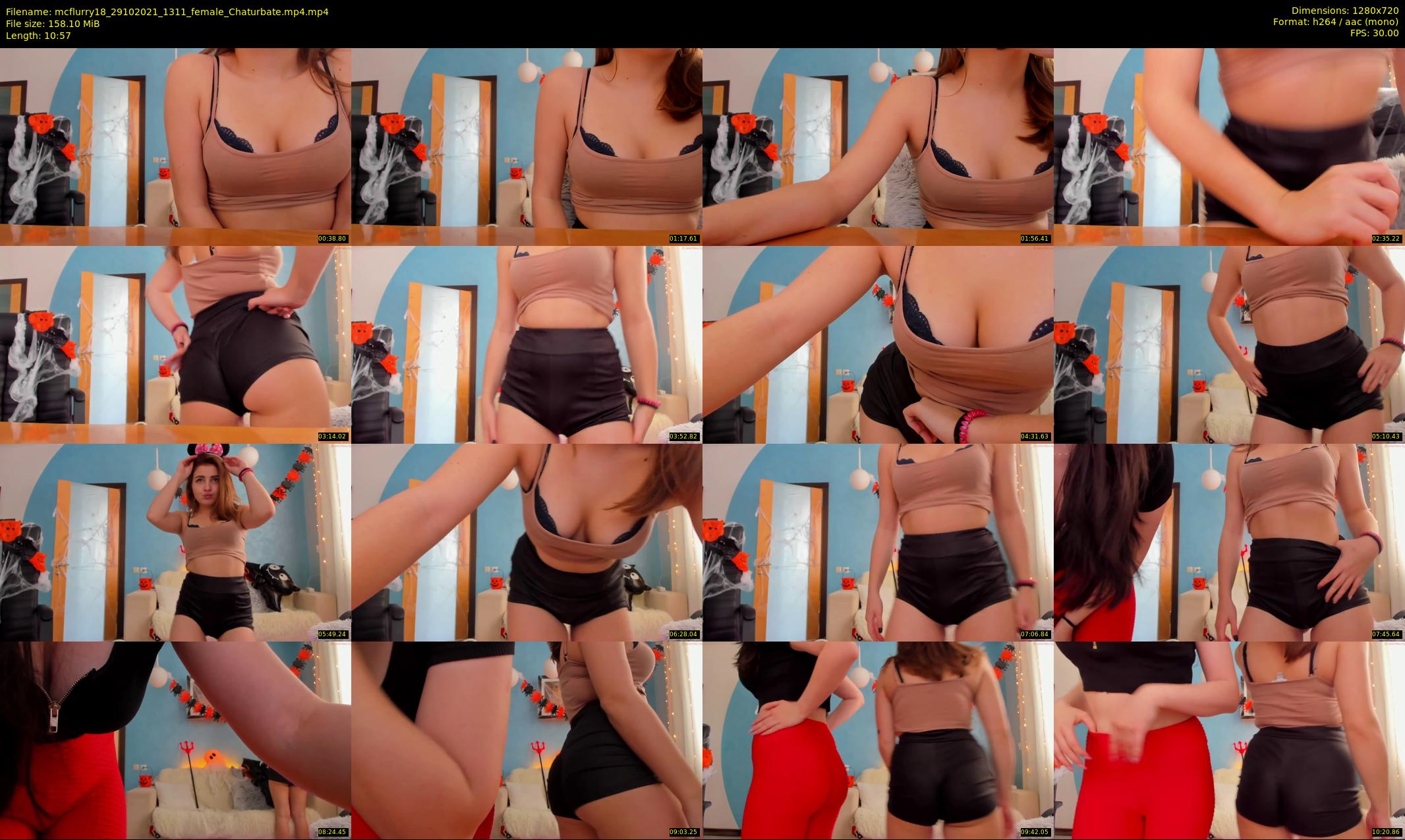 mcflurry18 — 11 minute Chaturbate female cam show recording, 720p, Oct 29, 2021