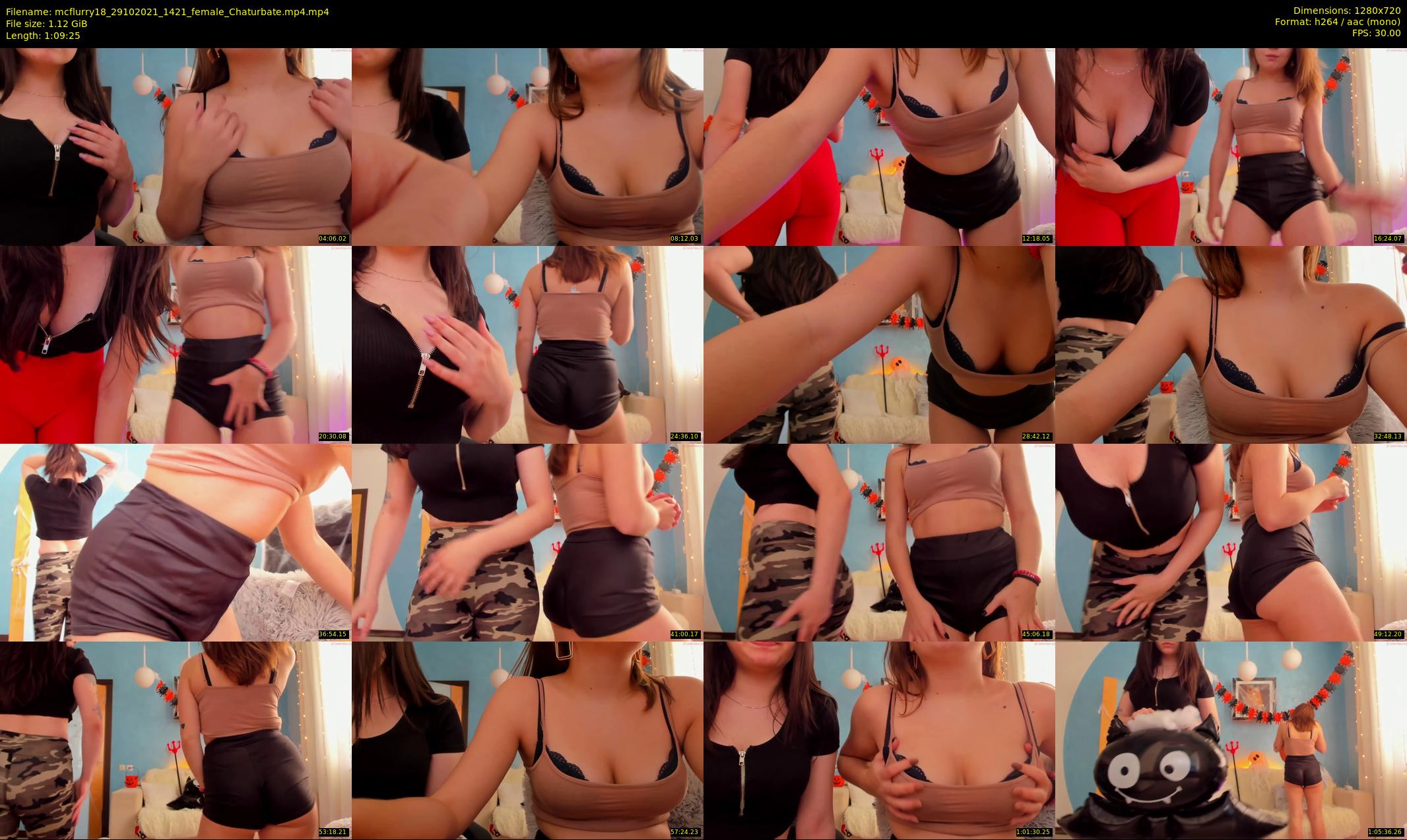 mcflurry18 — 70 minute Chaturbate female cam show recording, 720p, Oct 29, 2021
