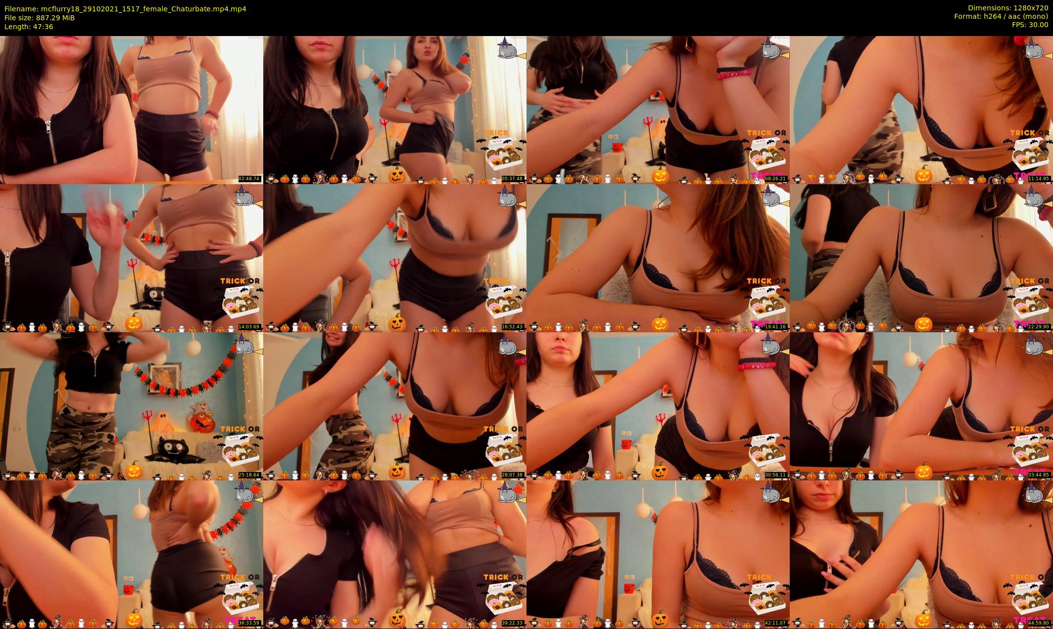 mcflurry18 — 48 minute Chaturbate female cam show recording, 720p, Oct 29, 2021