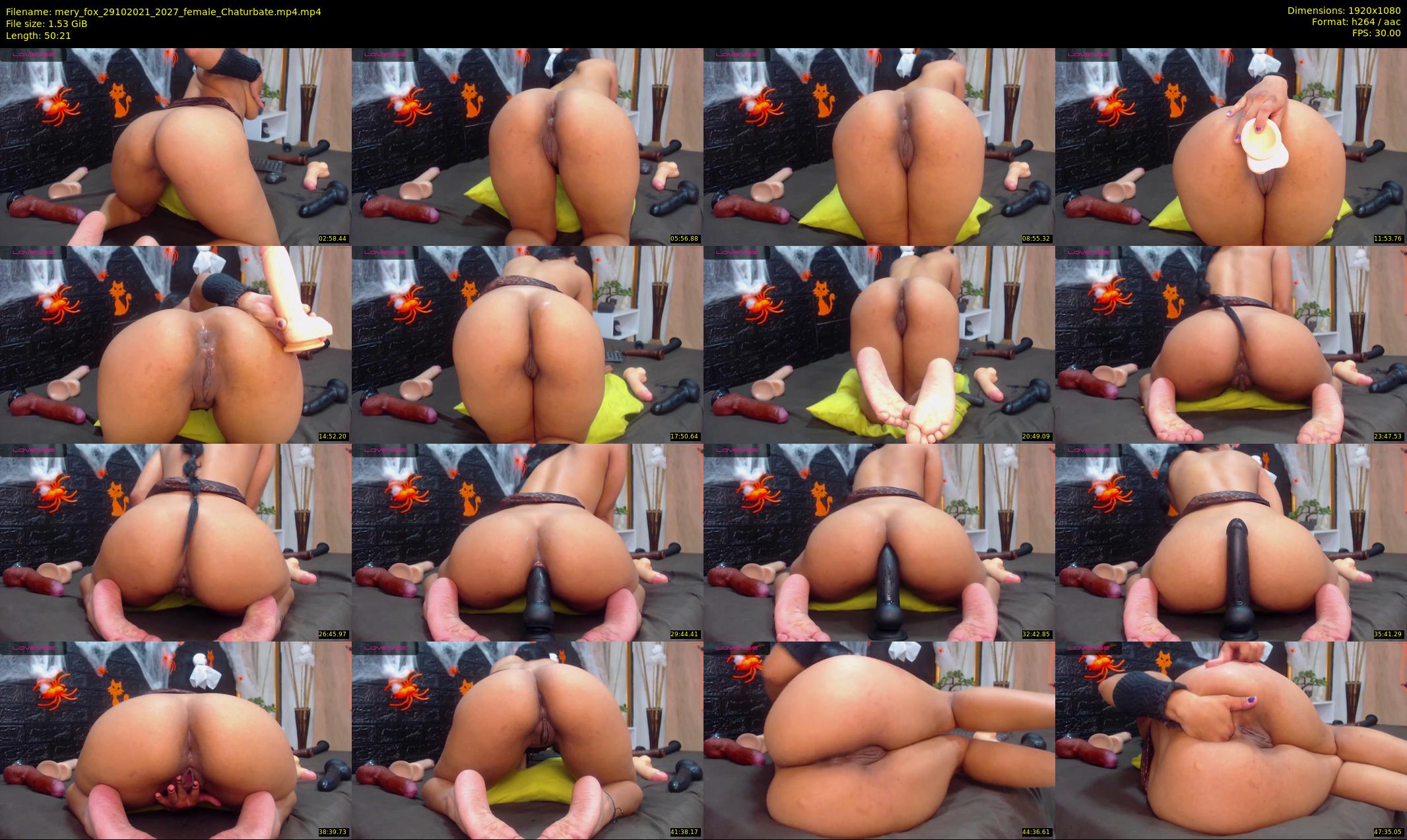 mery_fox — 51 minute Chaturbate female cam show recording, 1080p, Oct 29, 2021