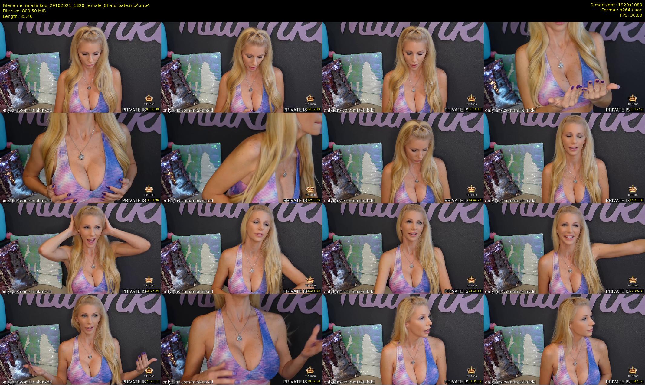 miakinkdd — 36 minute Chaturbate female cam show recording, 1080p, Oct 29, 2021