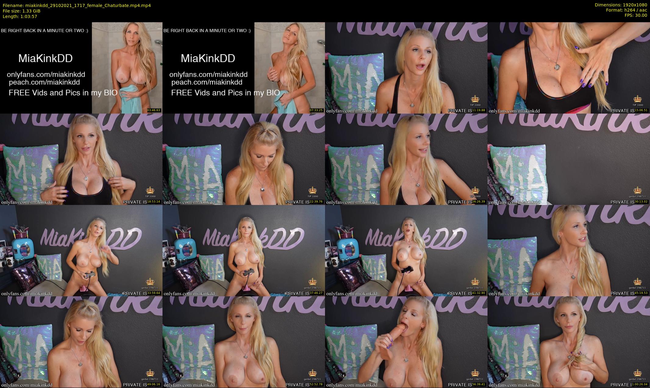 miakinkdd — 64 minute Chaturbate female cam show recording, 1080p, Oct 29, 2021