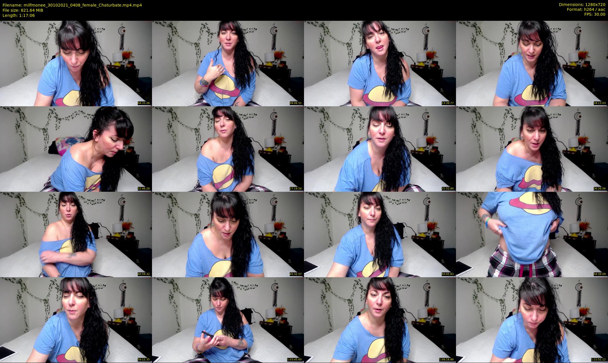 milfmonee — 78 minute Chaturbate female cam show recording, 720p, Oct 30, 2021