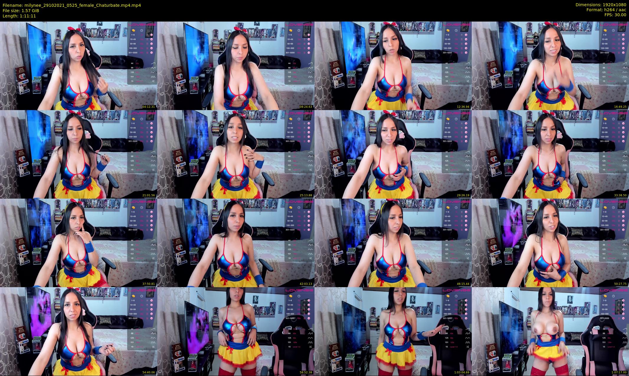 milynee — 72 minute Chaturbate female cam show recording, 1080p, Oct 29, 2021