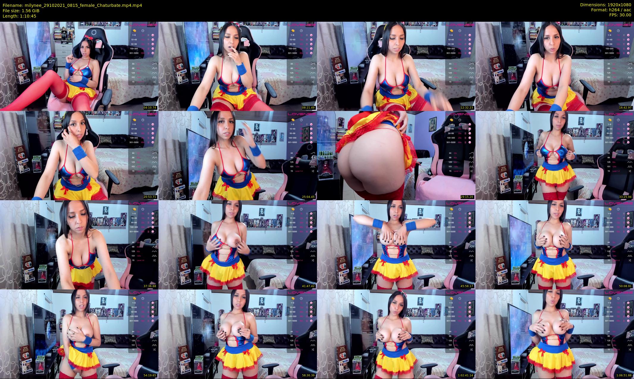 milynee — 71 minute Chaturbate female cam show recording, 1080p, Oct 29, 2021