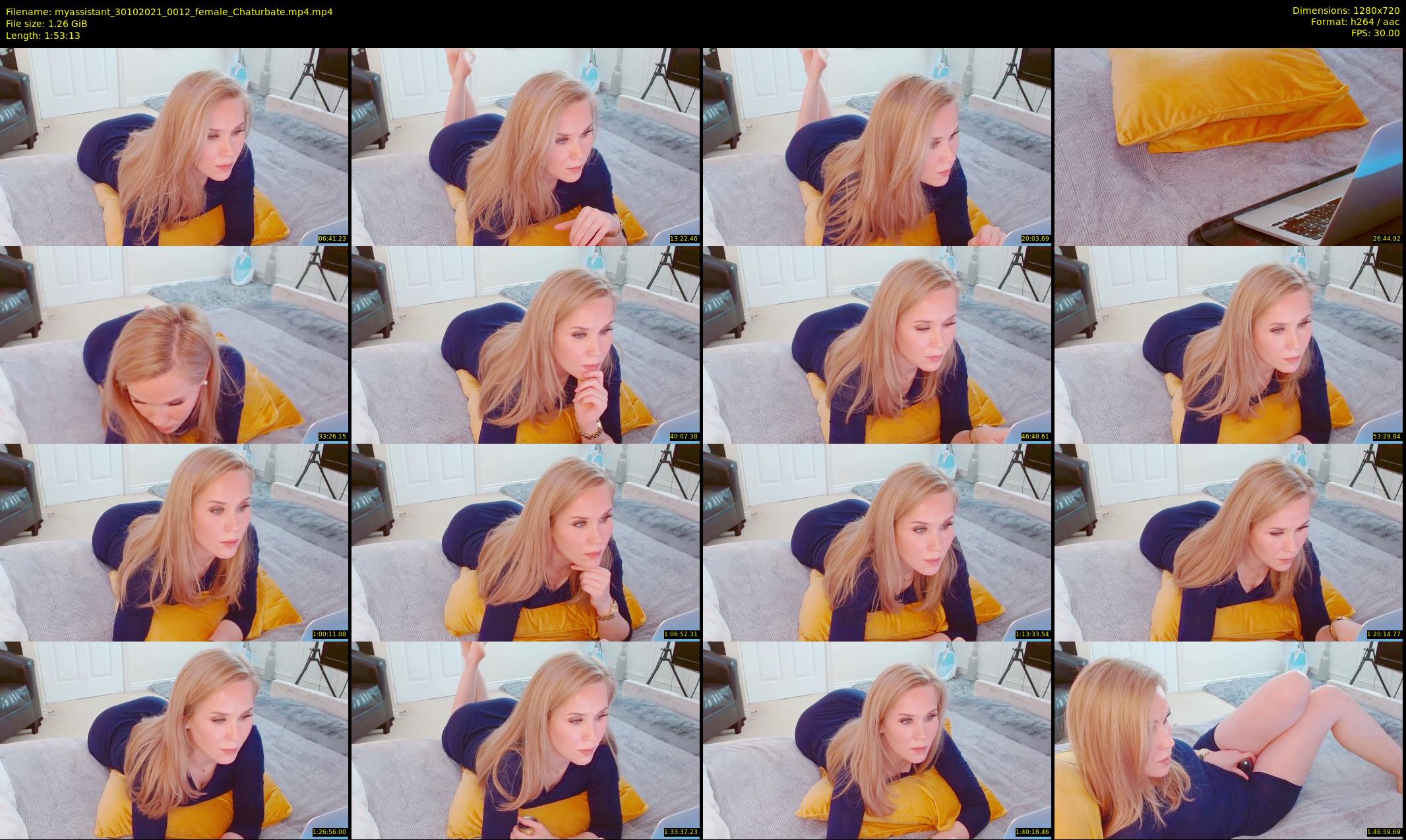 myassistant — 114 minute Chaturbate female cam show recording, 720p, Oct 30, 2021