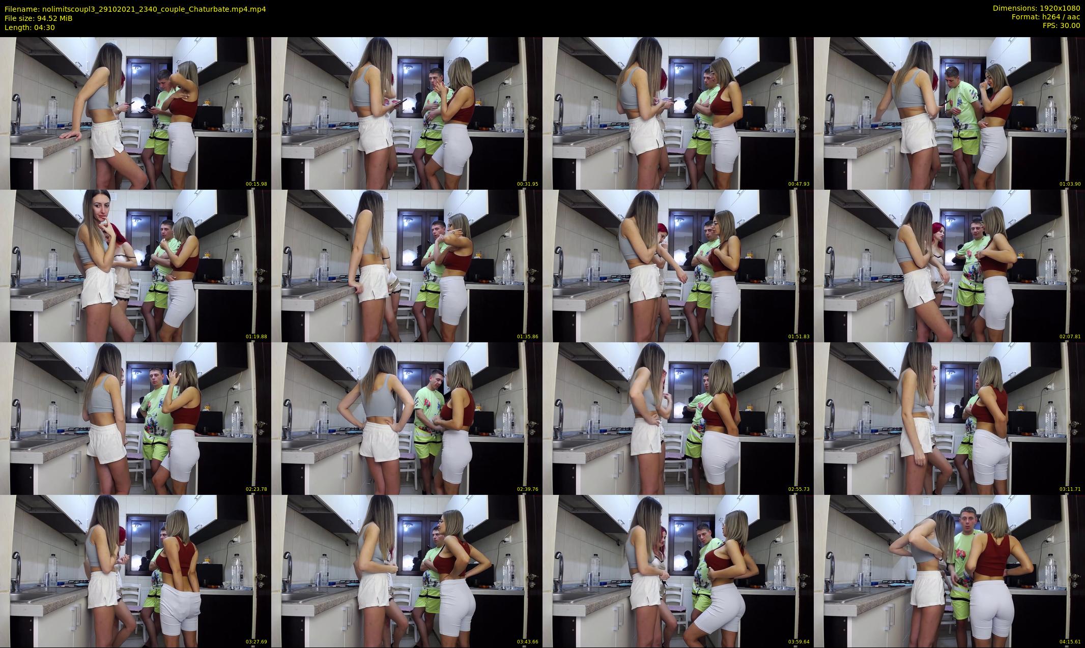 nolimitscoupl3 — 5 minute Chaturbate couple cam show recording, 1080p, Oct 29, 2021