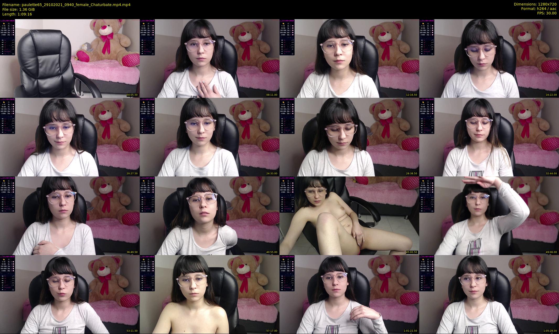 paulette65 — 70 minute Chaturbate female cam show recording, 720p, Oct 29, 2021