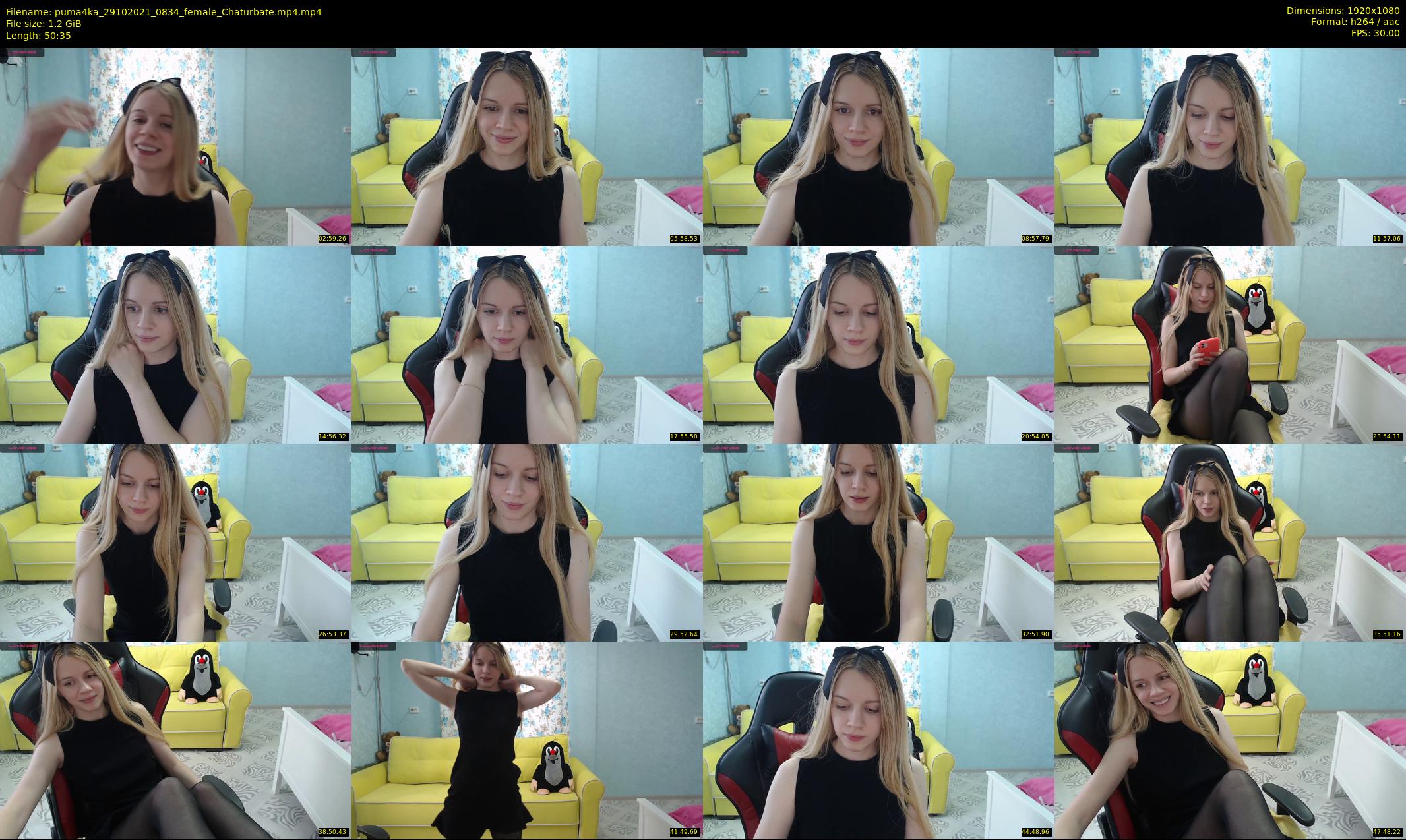 puma4ka — 51 minute Chaturbate female cam show recording, 1080p, Oct 29, 2021
