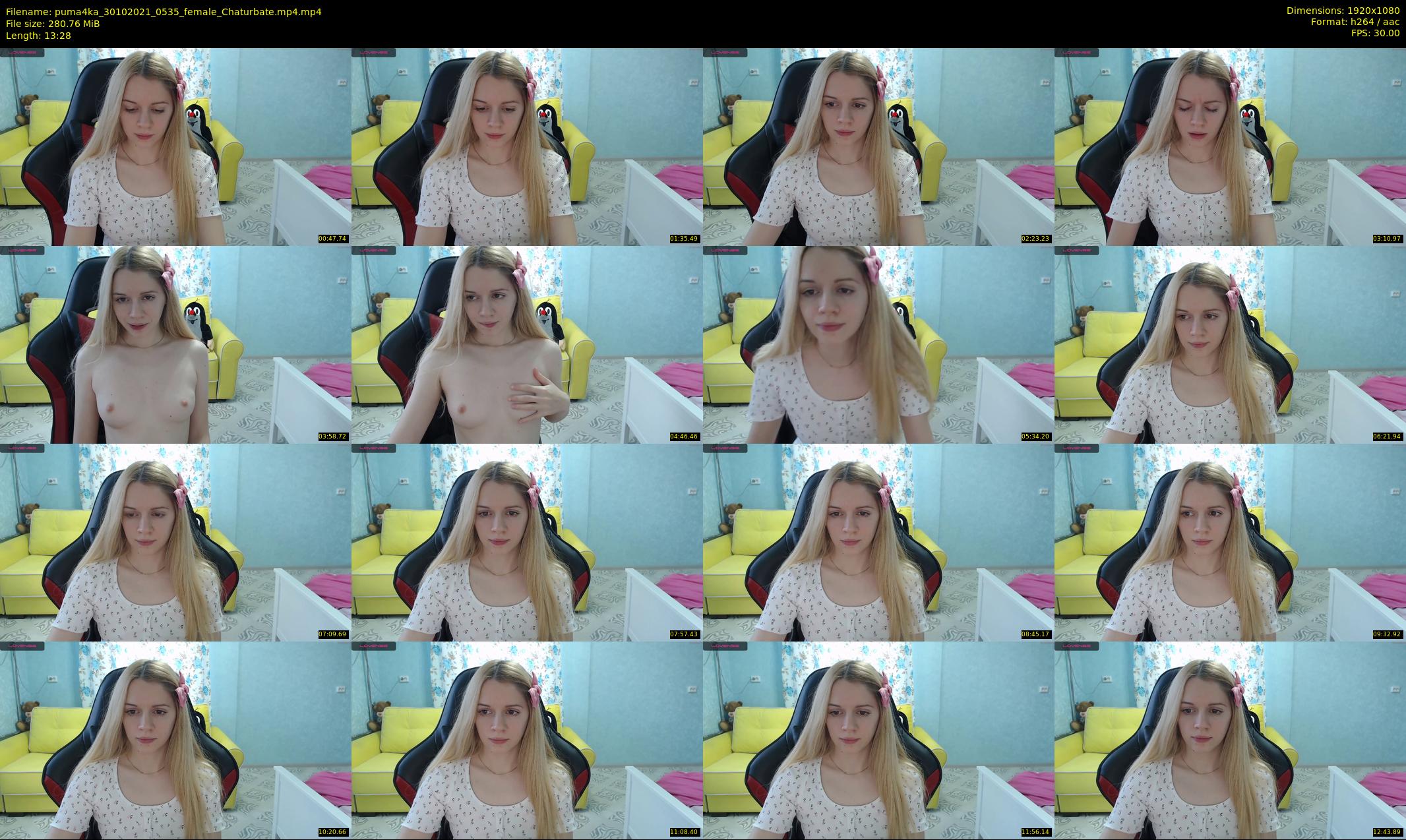 puma4ka — 14 minute Chaturbate female cam show recording, 1080p, Oct 30, 2021