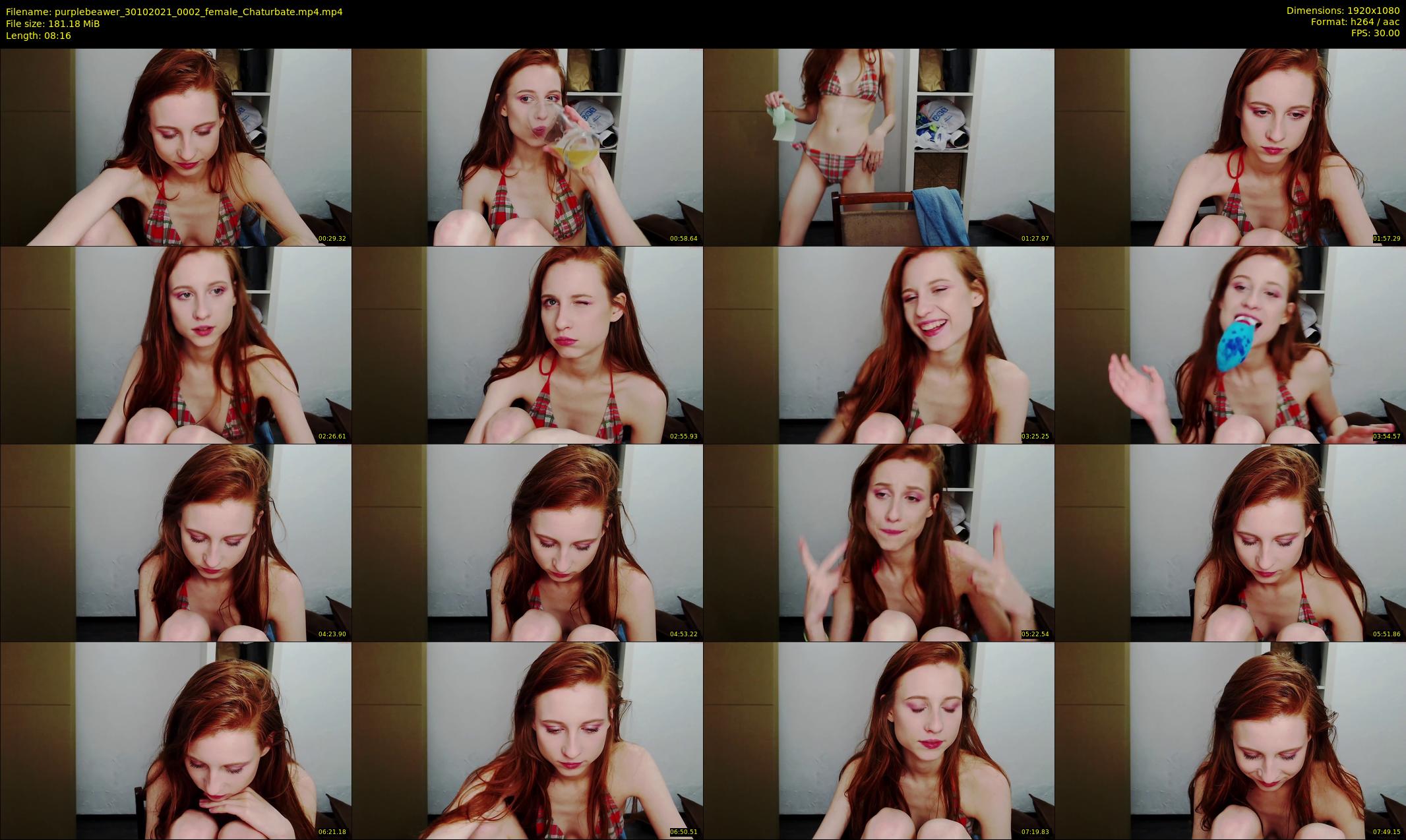 purplebeawer — 9 minute Chaturbate female cam show recording, 1080p, Oct 30, 2021