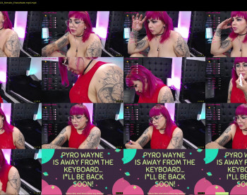 pyrowayne — 60 minute Chaturbate female cam show recording, 1080p, Oct 30, 2021