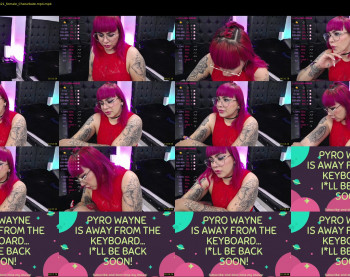 pyrowayne — 37 minute Chaturbate female cam show recording, 1080p, Oct 30, 2021