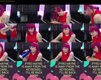 pyrowayne — 51 minute Chaturbate female cam show recording, 1080p, Oct 30, 2021