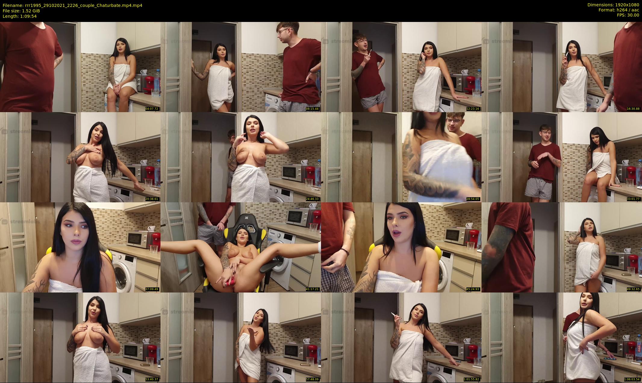 rrr1995 — 70 minute Chaturbate couple cam show recording, 1080p, Oct 29, 2021