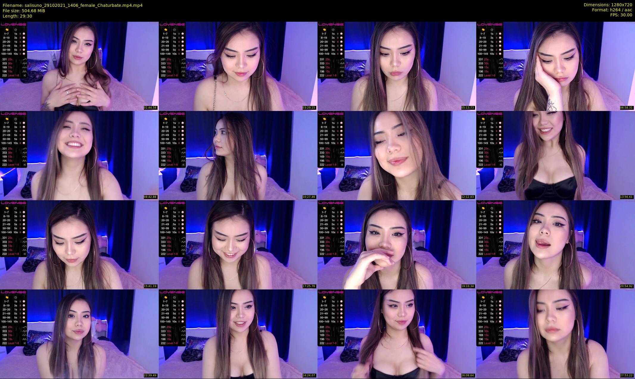 salisuno — 30 minute Chaturbate female cam show recording, 720p, Oct 29, 2021