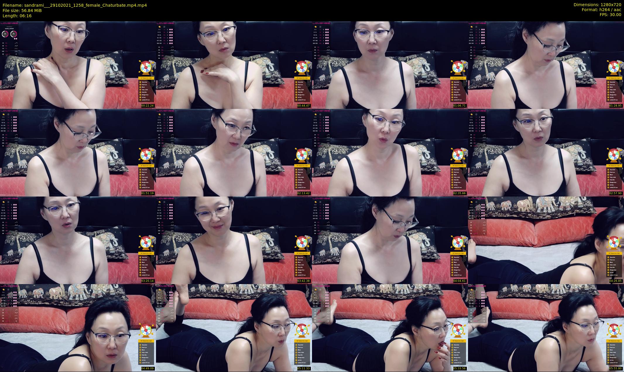 sandrami__ — 7 minute Chaturbate female cam show recording, 720p, Oct 29, 2021