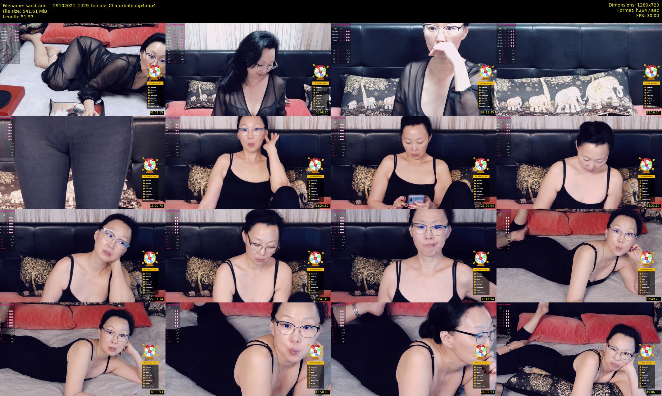sandrami__ — 52 minute Chaturbate female cam show recording, 720p, Oct 29, 2021