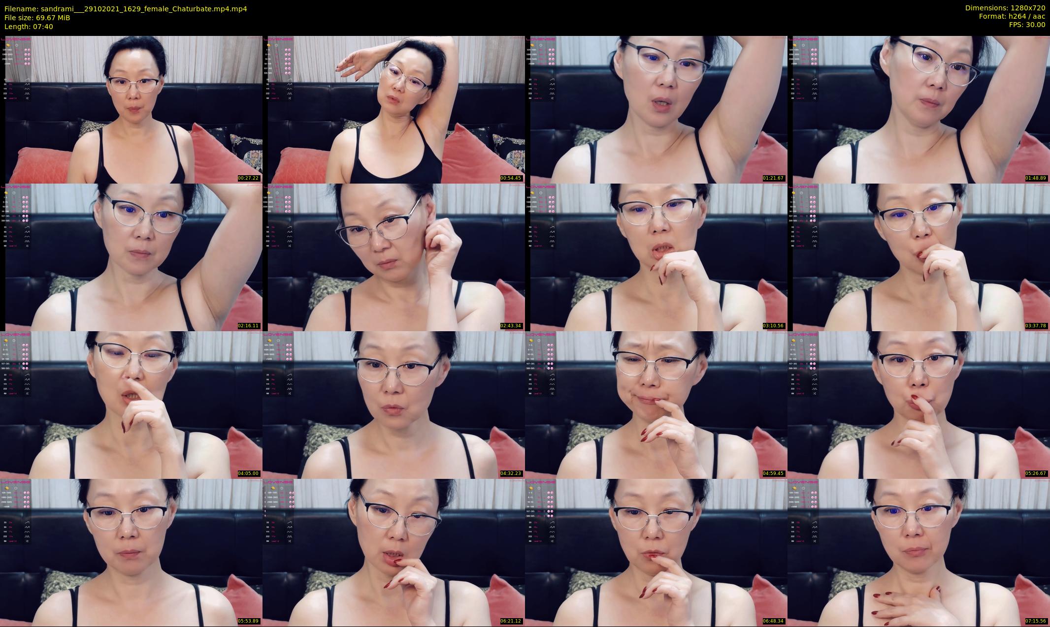 sandrami__ — 8 minute Chaturbate female cam show recording, 720p, Oct 29, 2021