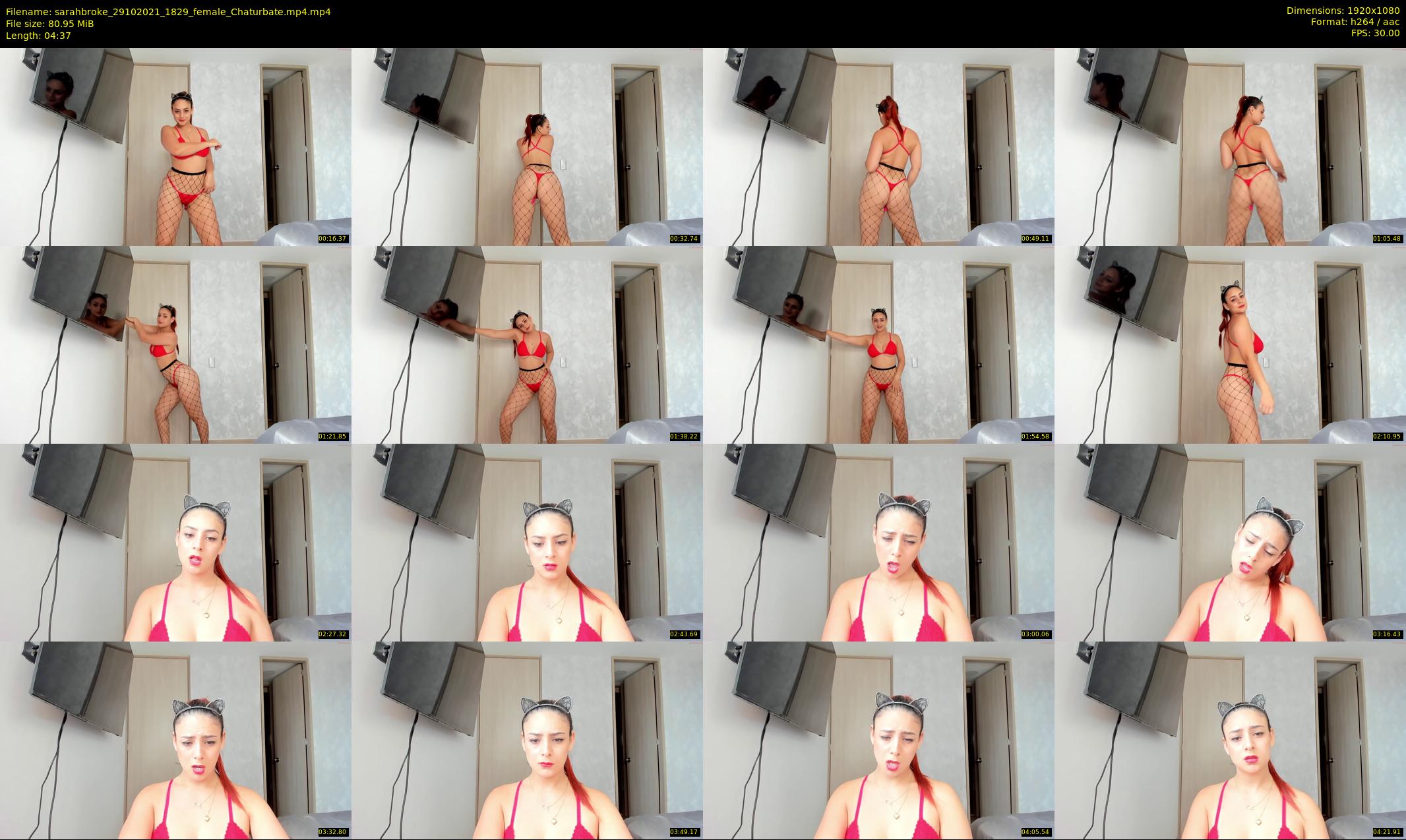 sarahbroke — 5 minute Chaturbate female cam show recording, 1080p, Oct 29, 2021