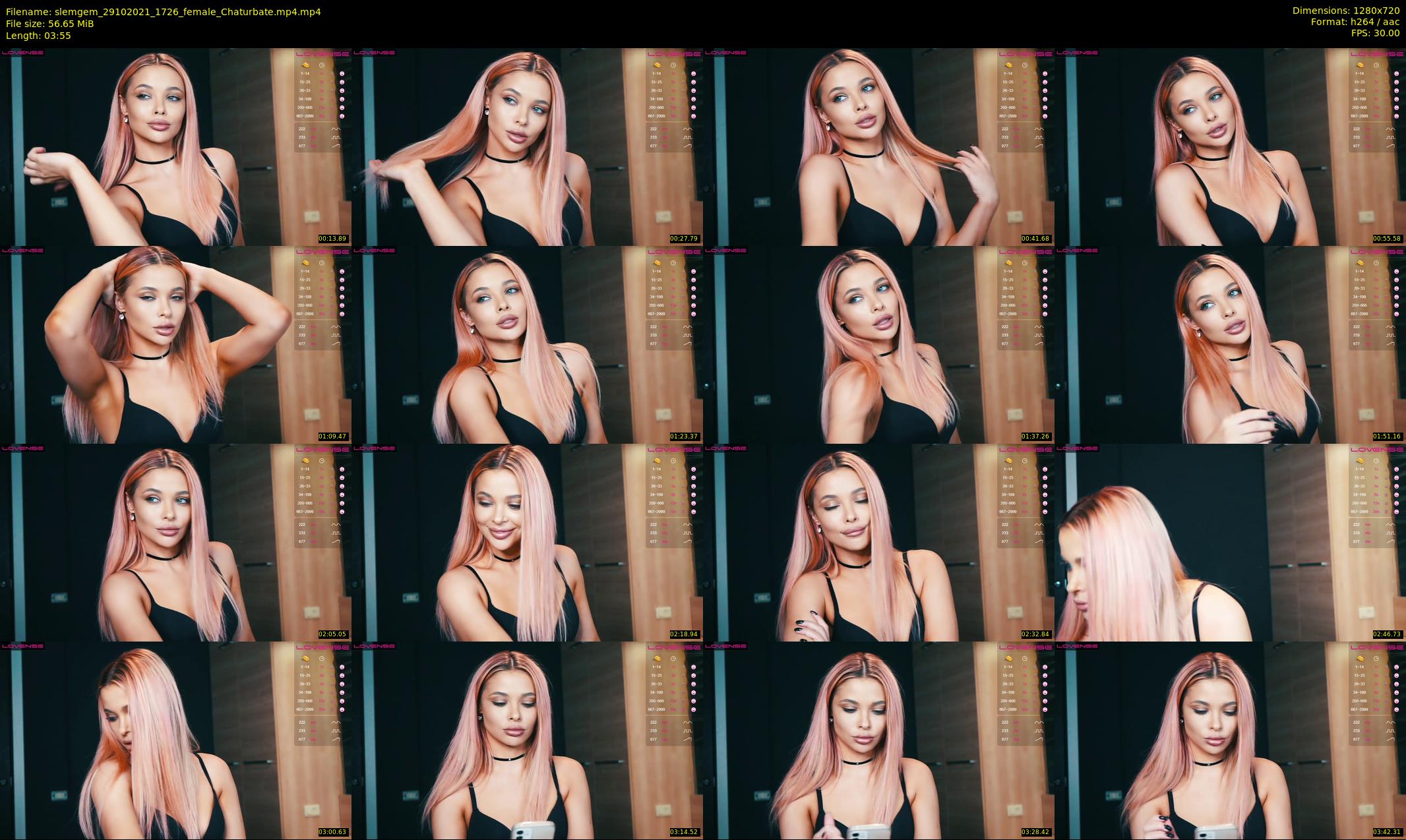 slemgem — 4 minute Chaturbate couple cam show recording, 720p, Oct 29, 2021