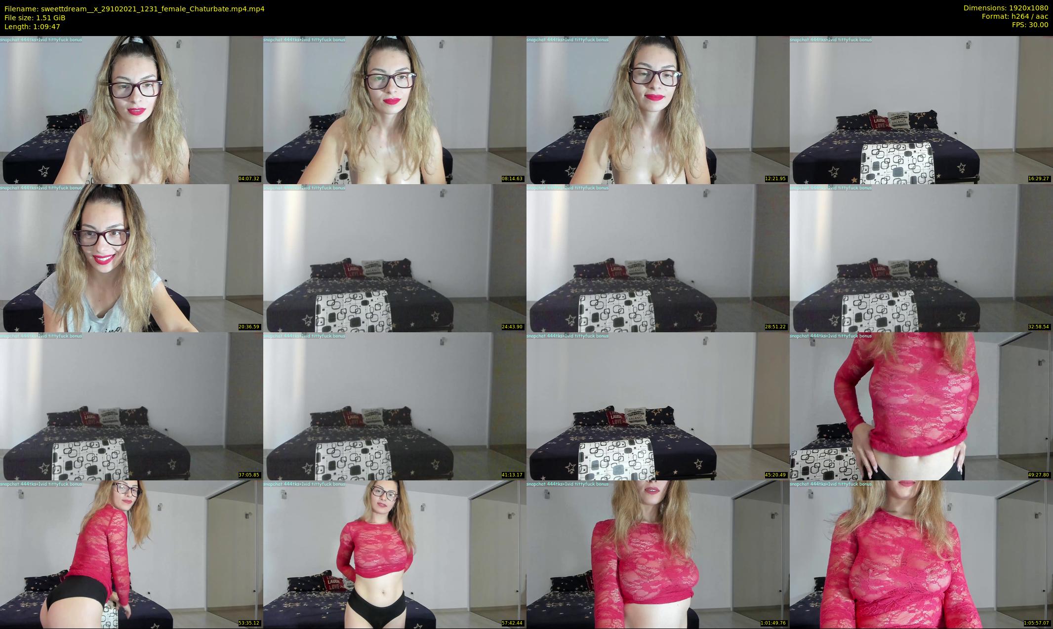 sweettdream__x — 70 minute Chaturbate female cam show recording, 1080p, Oct 29, 2021