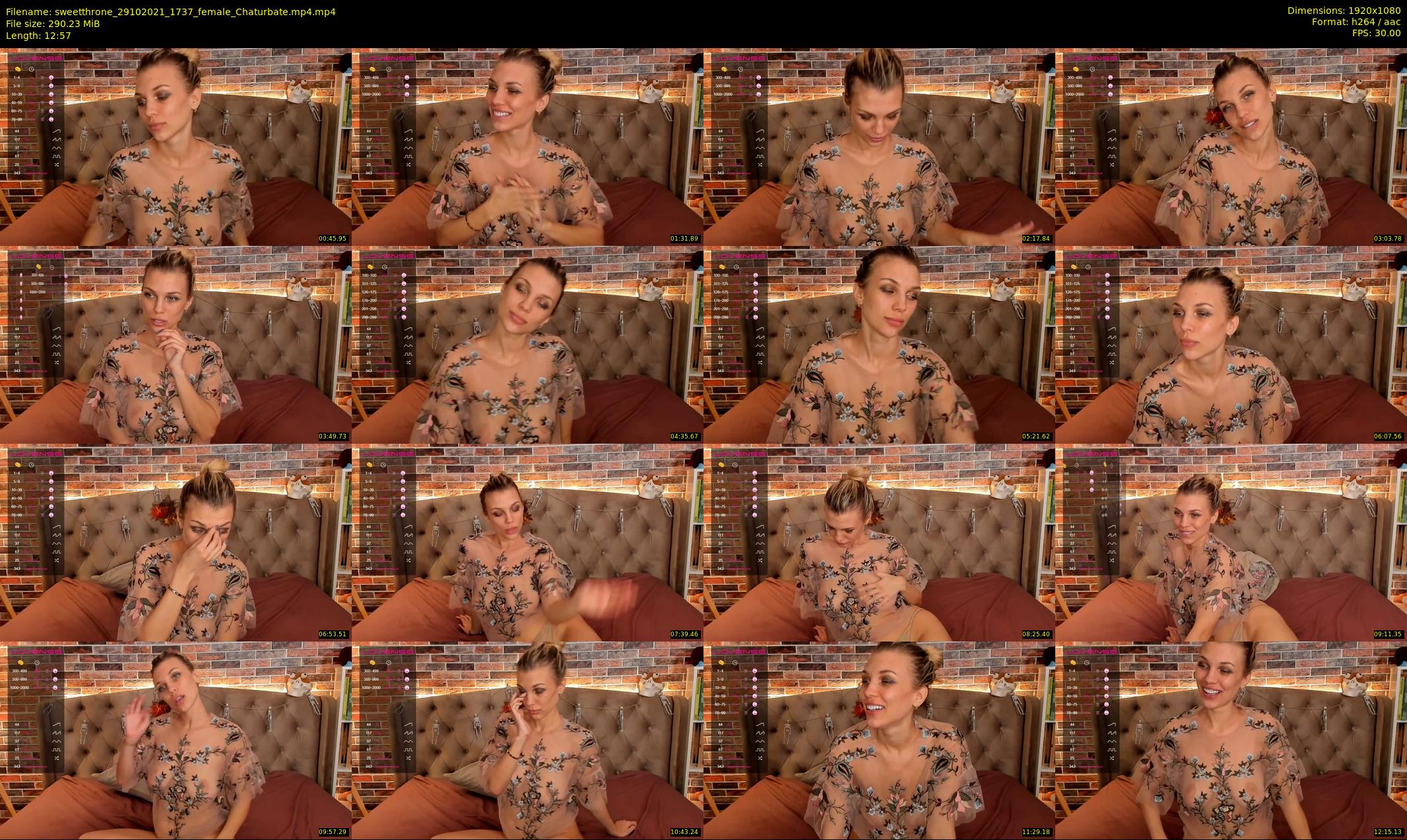 sweetthrone — 13 minute Chaturbate couple cam show recording, 1080p, Oct 29, 2021