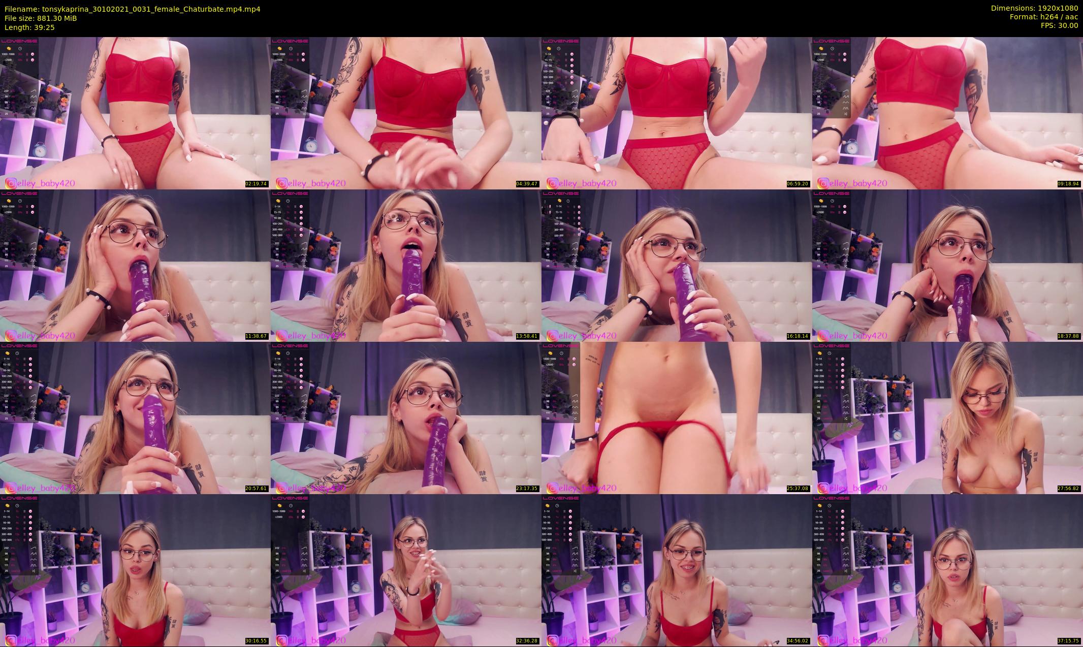 tonsykaprina — 40 minute Chaturbate couple cam show recording, 1080p, Oct 30, 2021