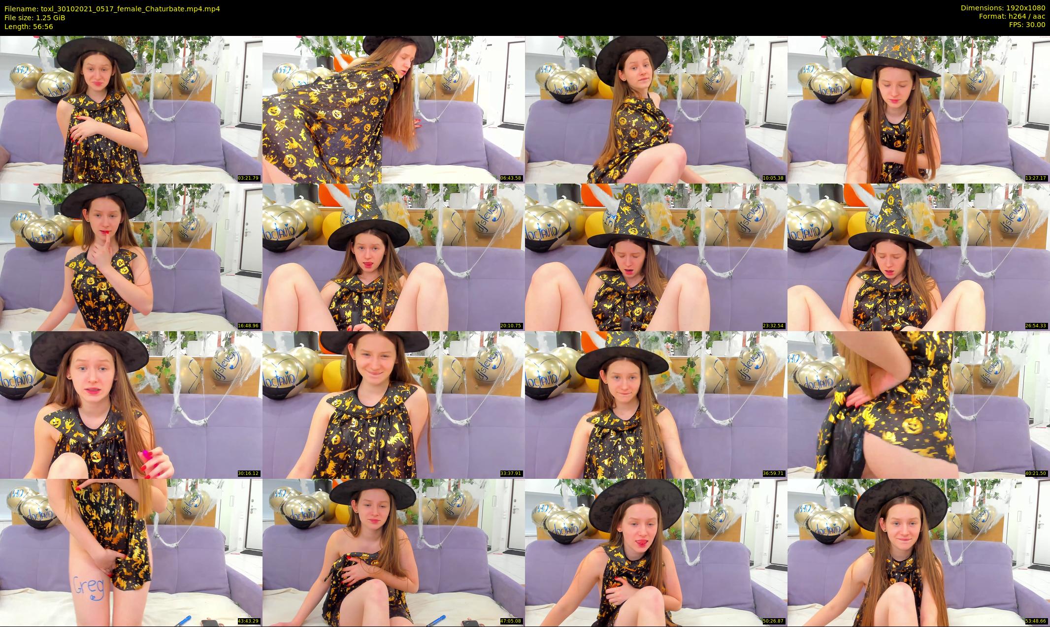 toxl — 57 minute Chaturbate female cam show recording, 1080p, Oct 30, 2021
